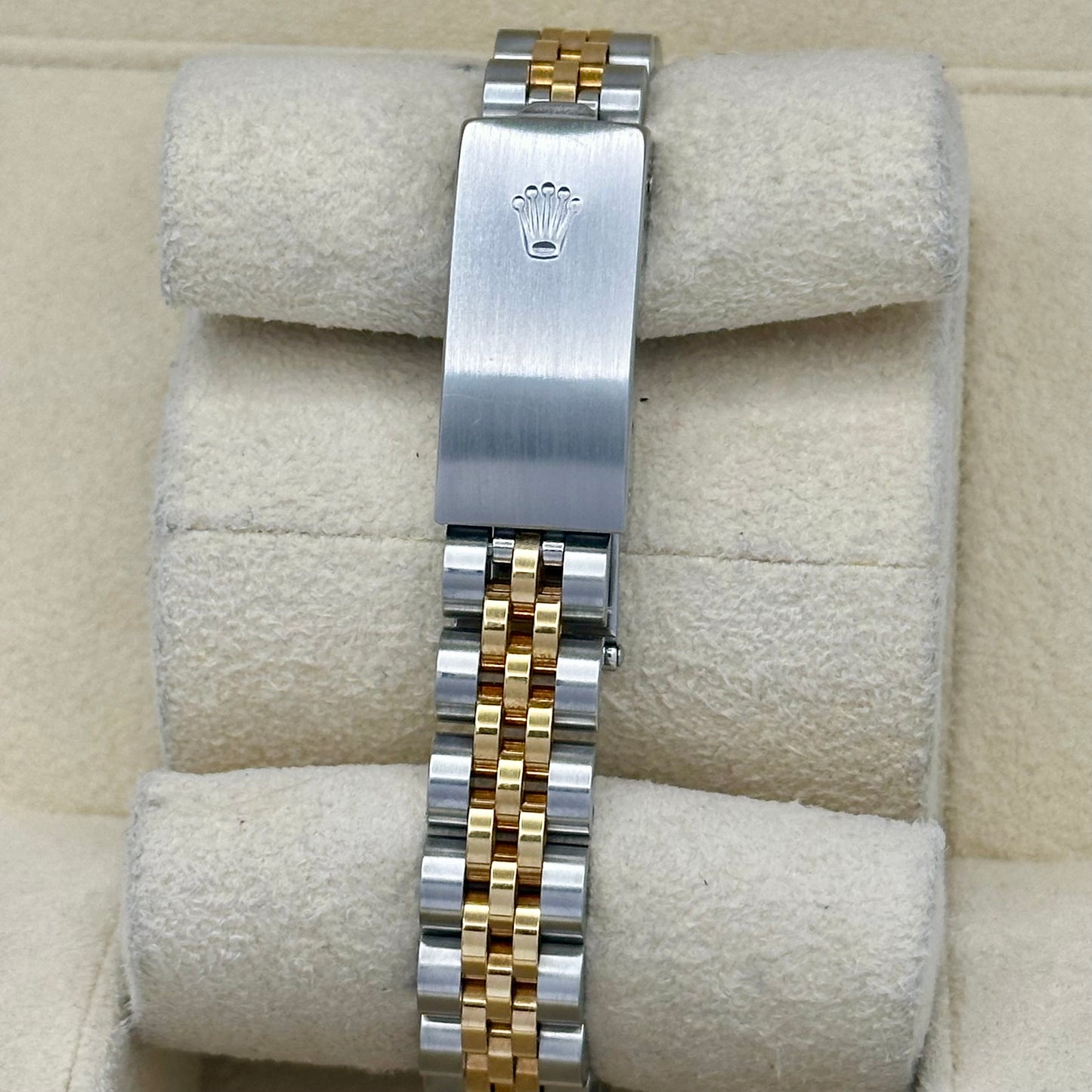 Lady-Datejust 26 18K Yellow Gold Champagne Big Diamond Ref 69173 1997