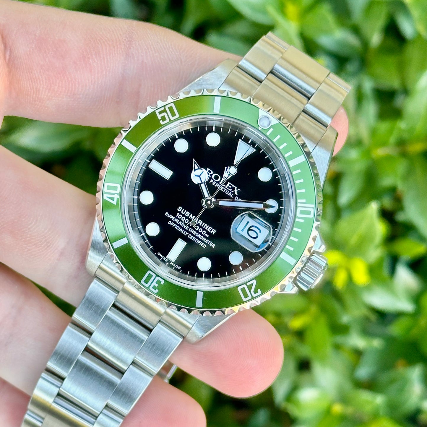 Submariner Kermit Ref 16610LV 2005 RSC 2021