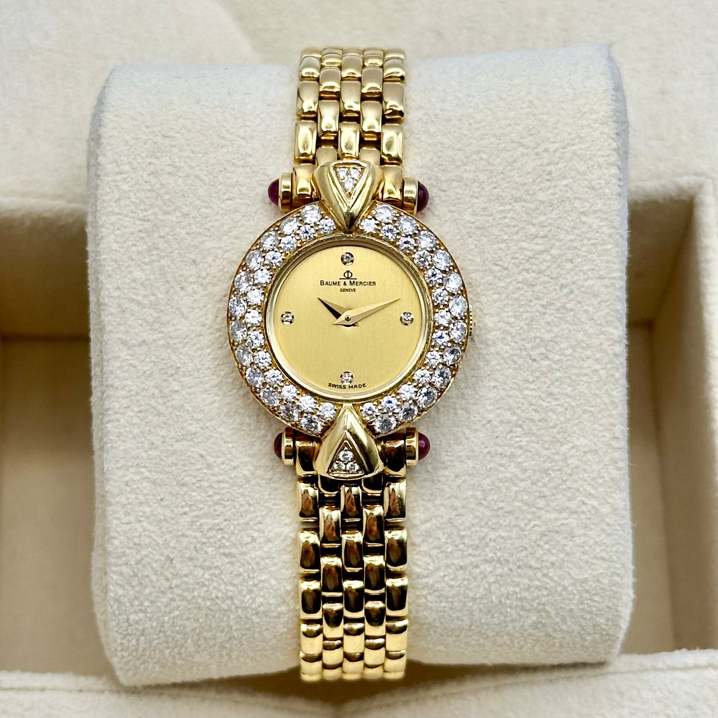 18K Yellow Gold Diamond Bezel Ref 988 16792 2000