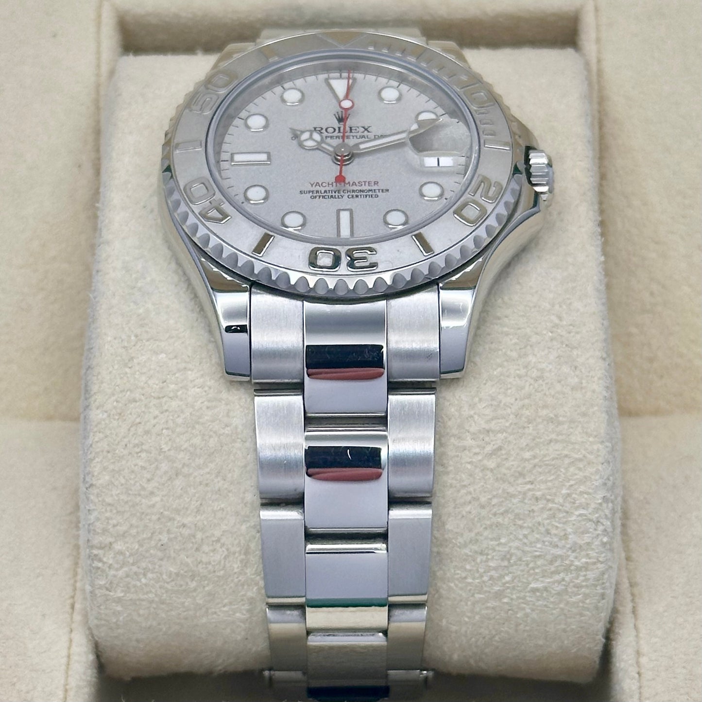 (ON HOLD) Yacht-Master 35 Platinum Dial Ref 168622 2019