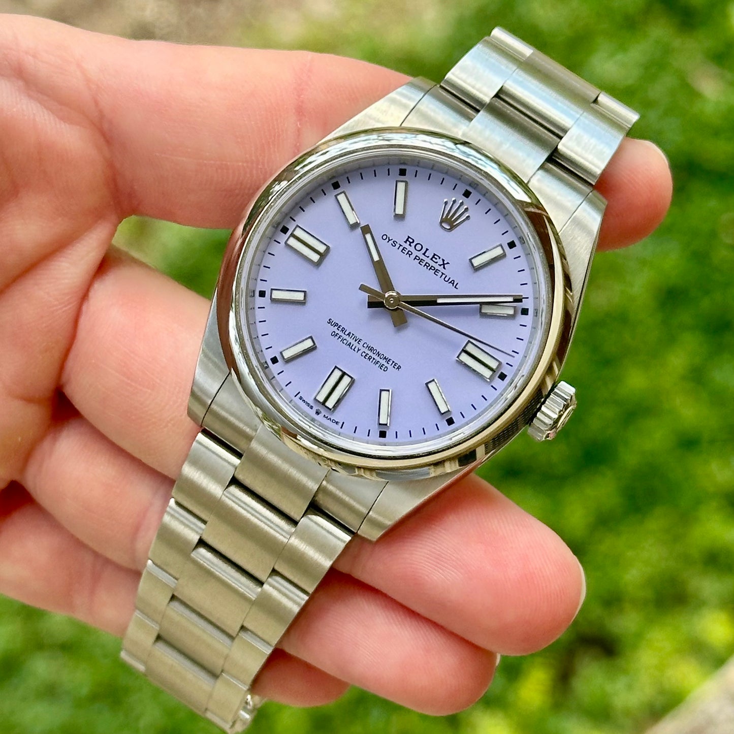 Oyster Perpetual 41 Lavender Dial Ref 134300 2026