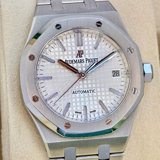 Royal Oak White Ref 15450ST 2018