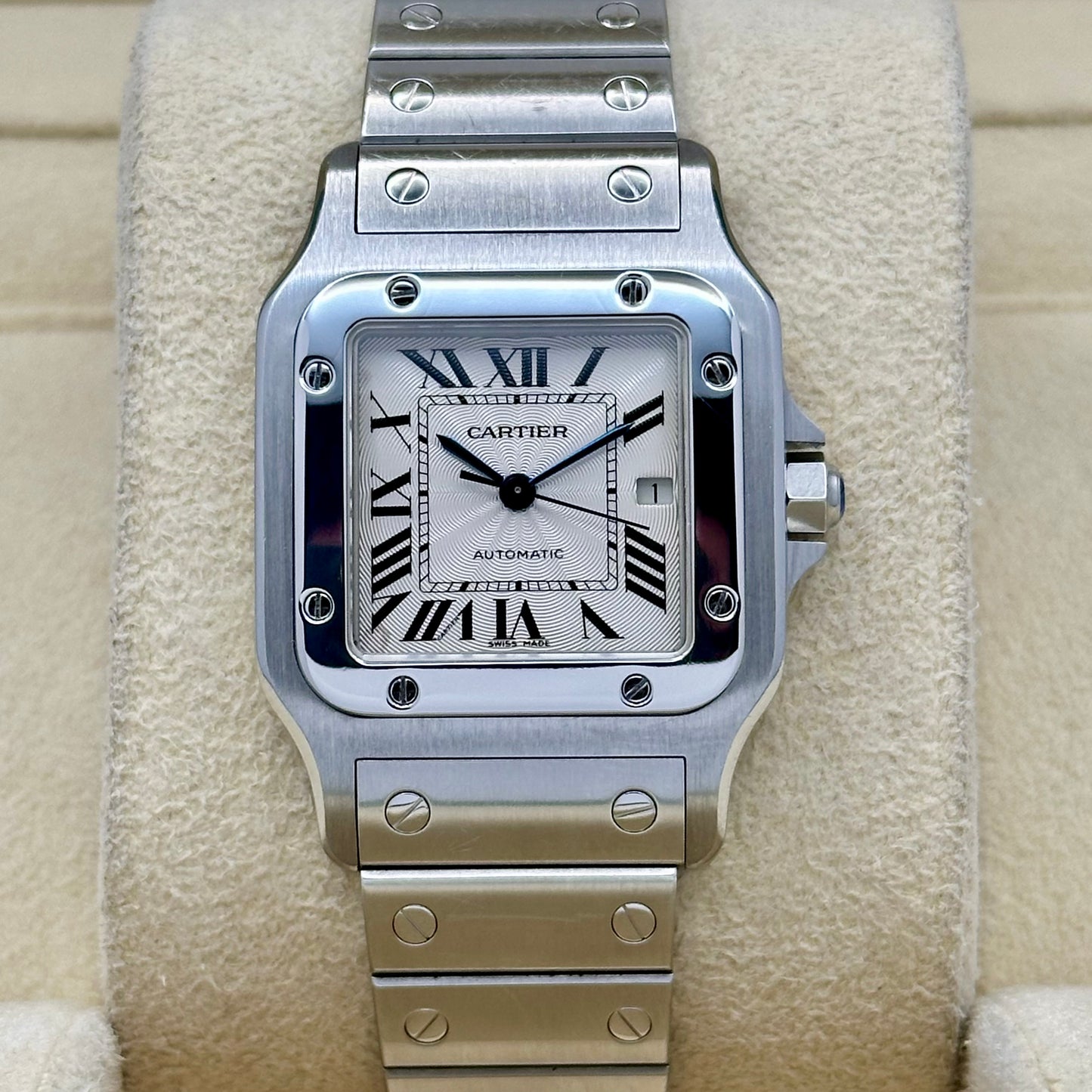Santos Galbee Guilloché Automatic Ref 2319