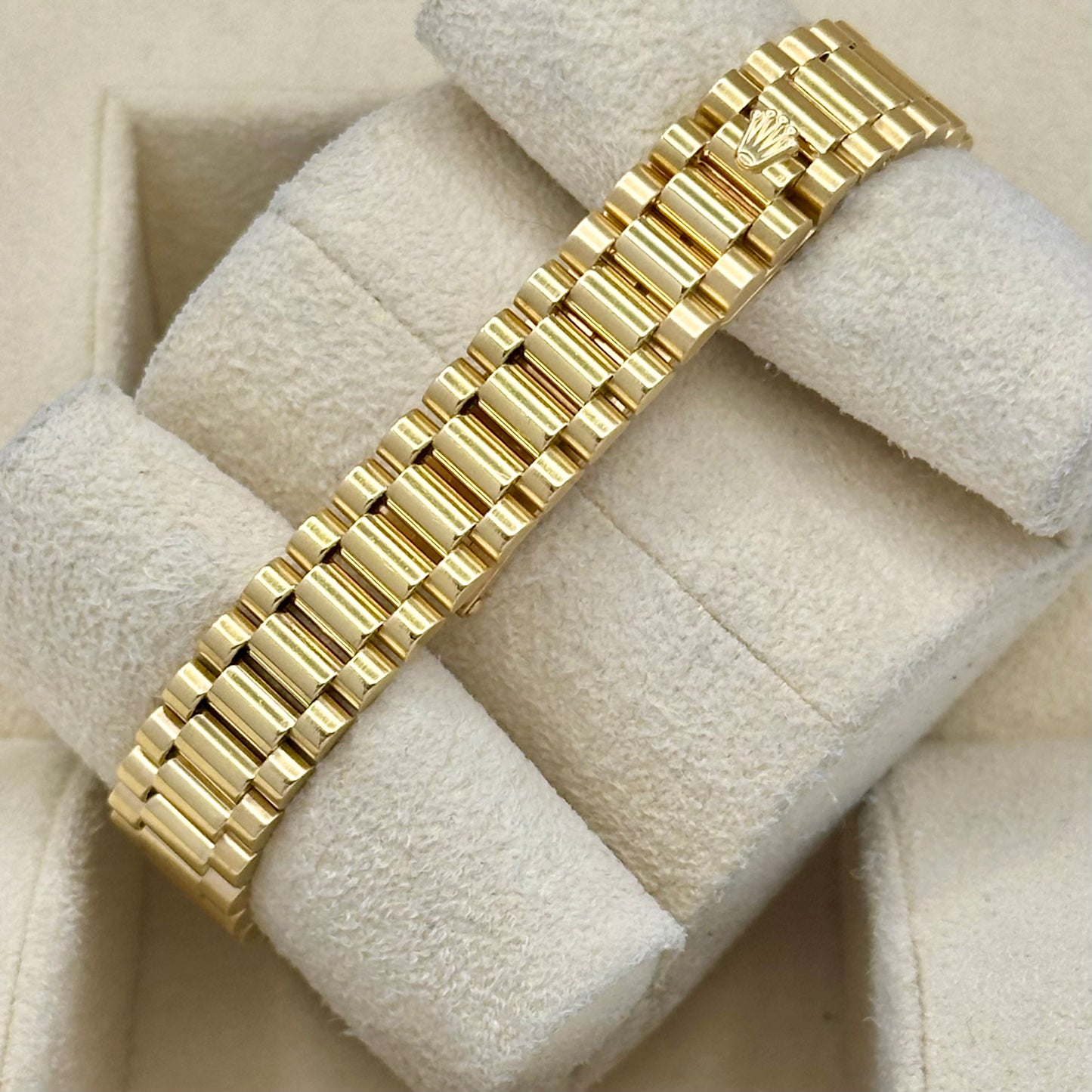 Lady-Datejust 26 Champagne Diamond 18K Yellow Gold President Ref 69178 1993