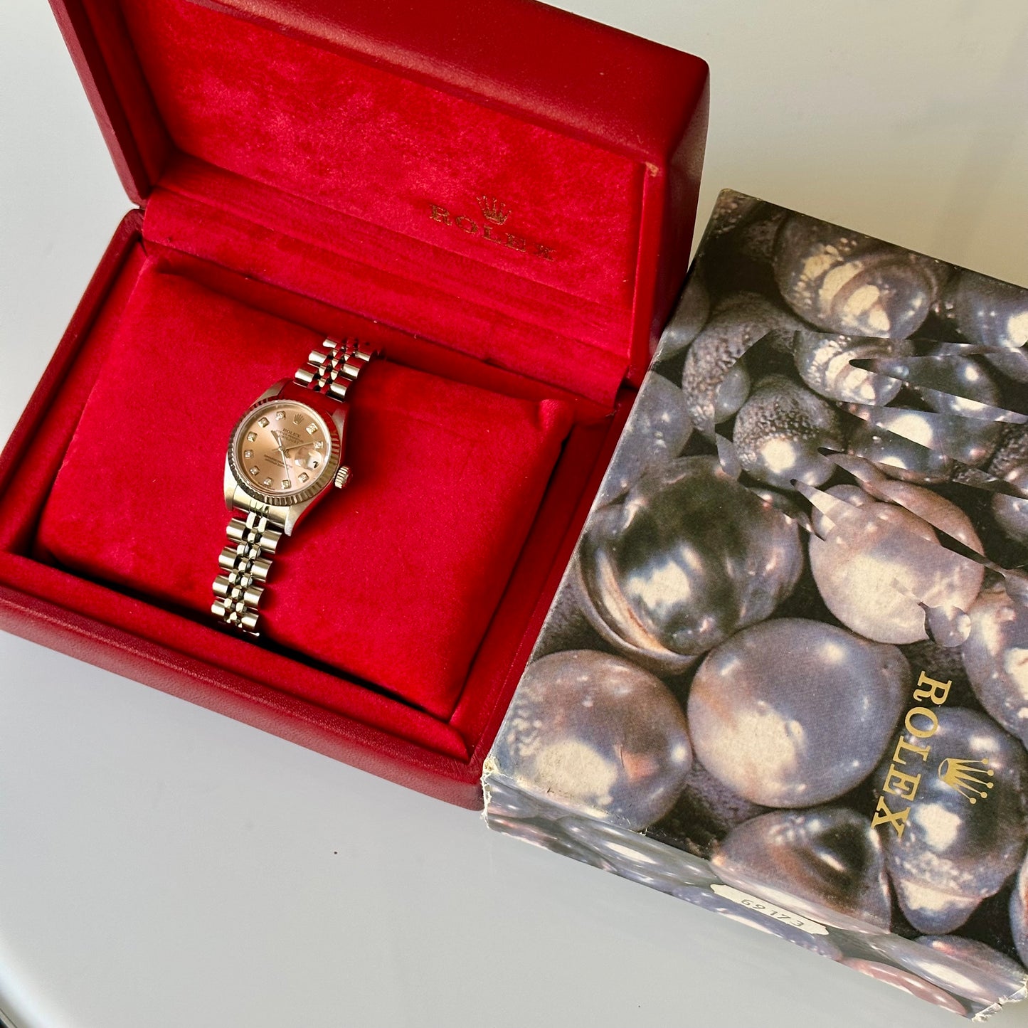 Lady-Datejust 26 Pink Big Diamond Ref 79174G 2004