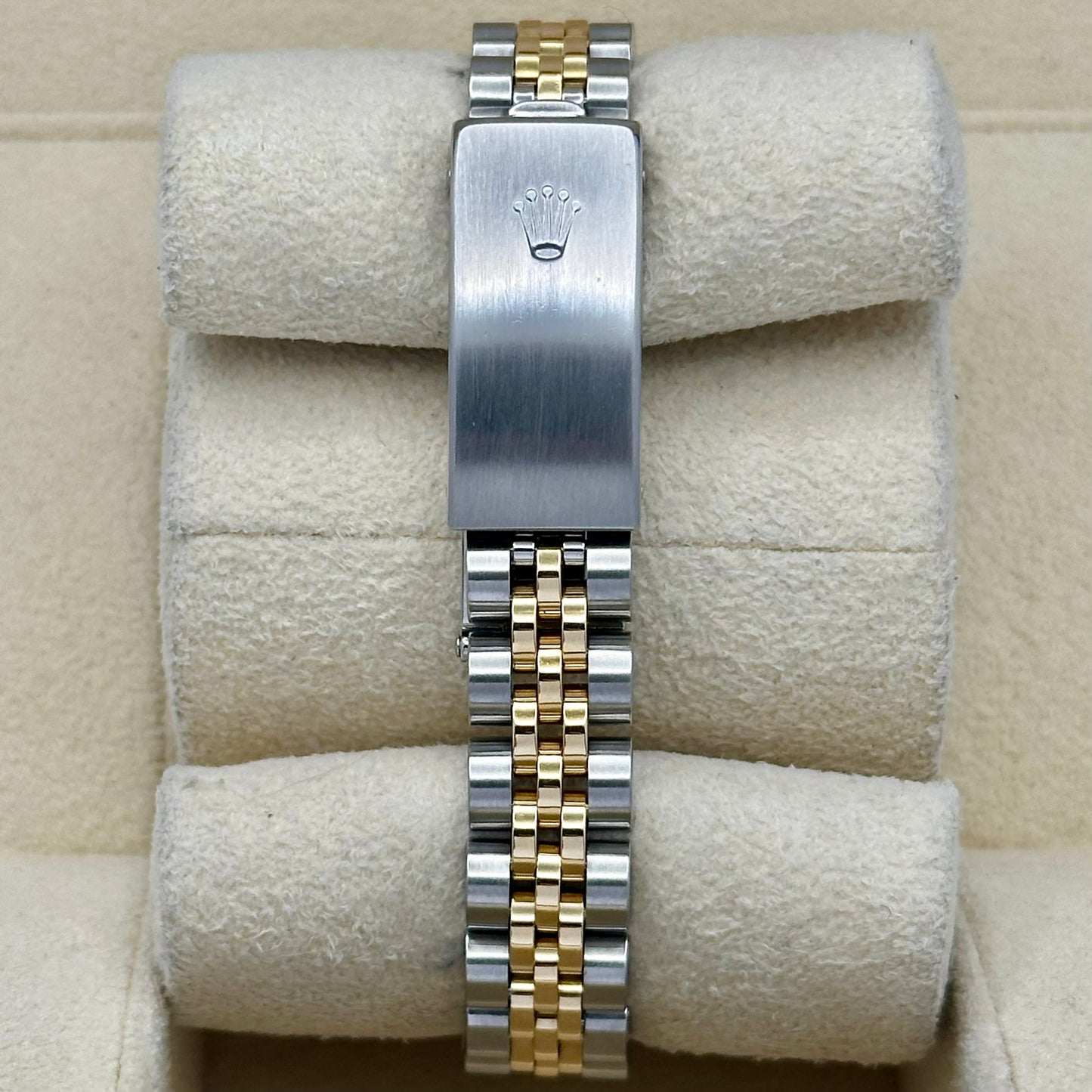 Lady-Datejust 26 18K Yellow Gold Champagne Big Diamond Ref 69173G 1995