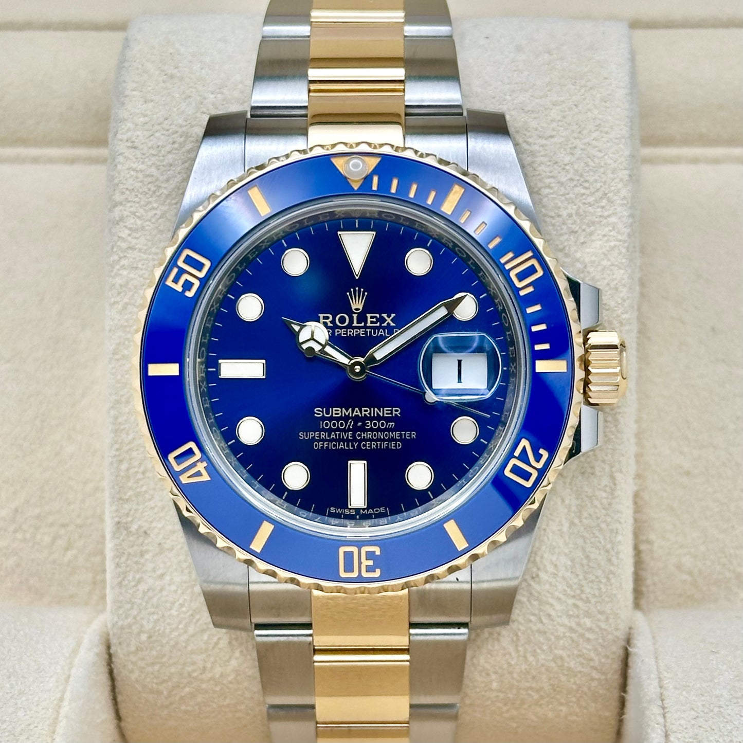 Submariner Date Sunburst Bluesy Ref 116613LB 2020