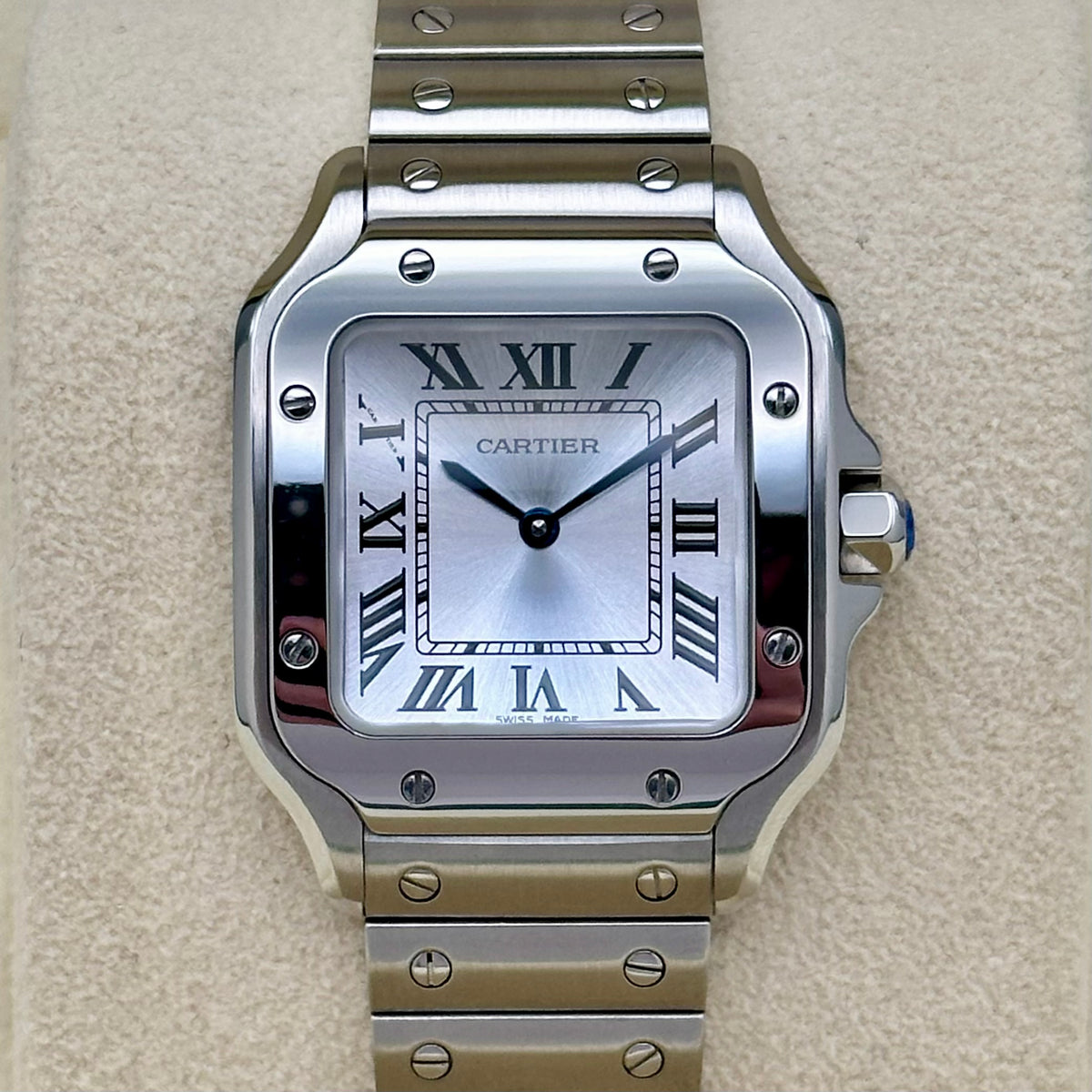 Santos Small Silver Romans Ref WSSA0082 2025