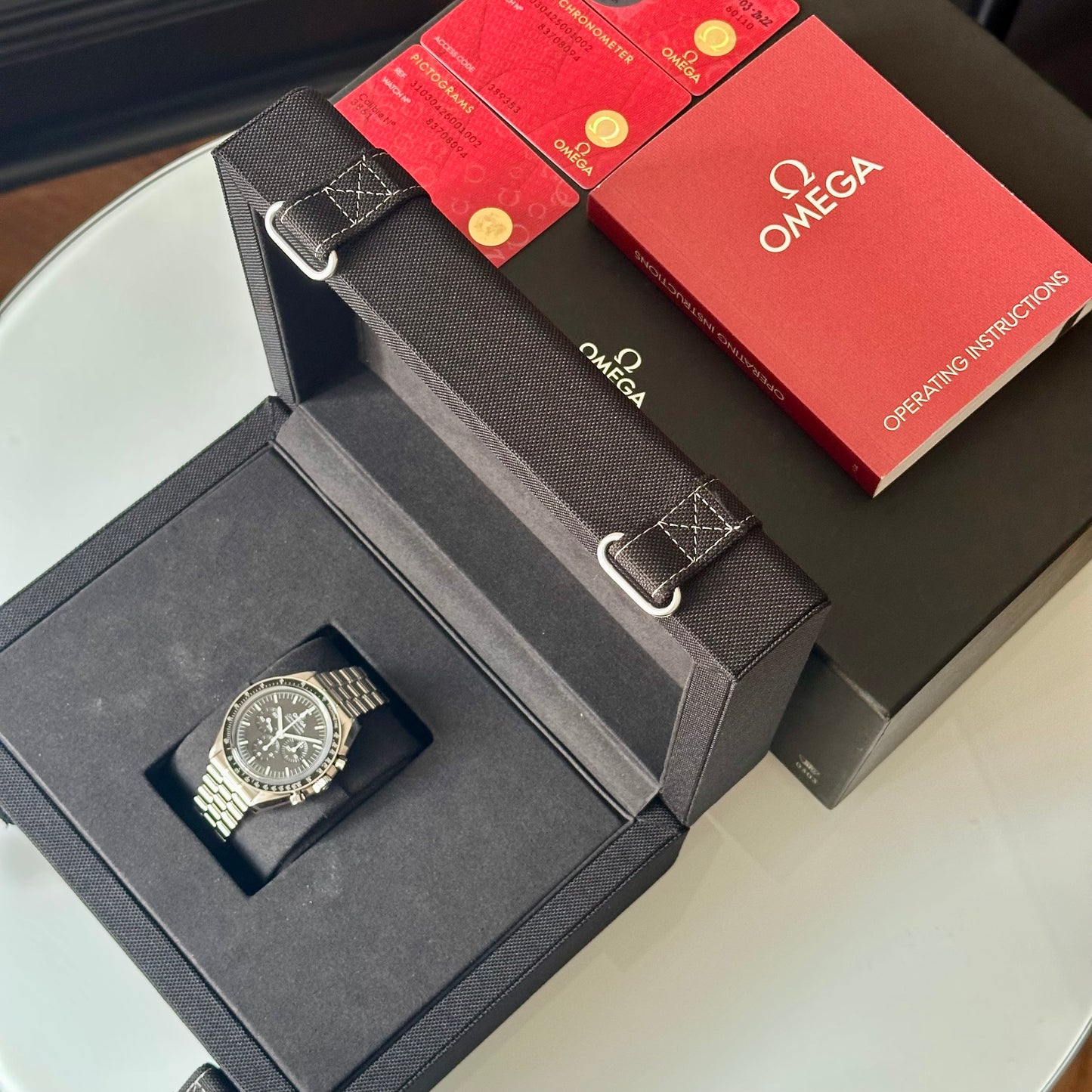 (ON HOLD) Speedmaster Professional Sapphire Sandwich Ref 310.30.42.50.01.002 2022