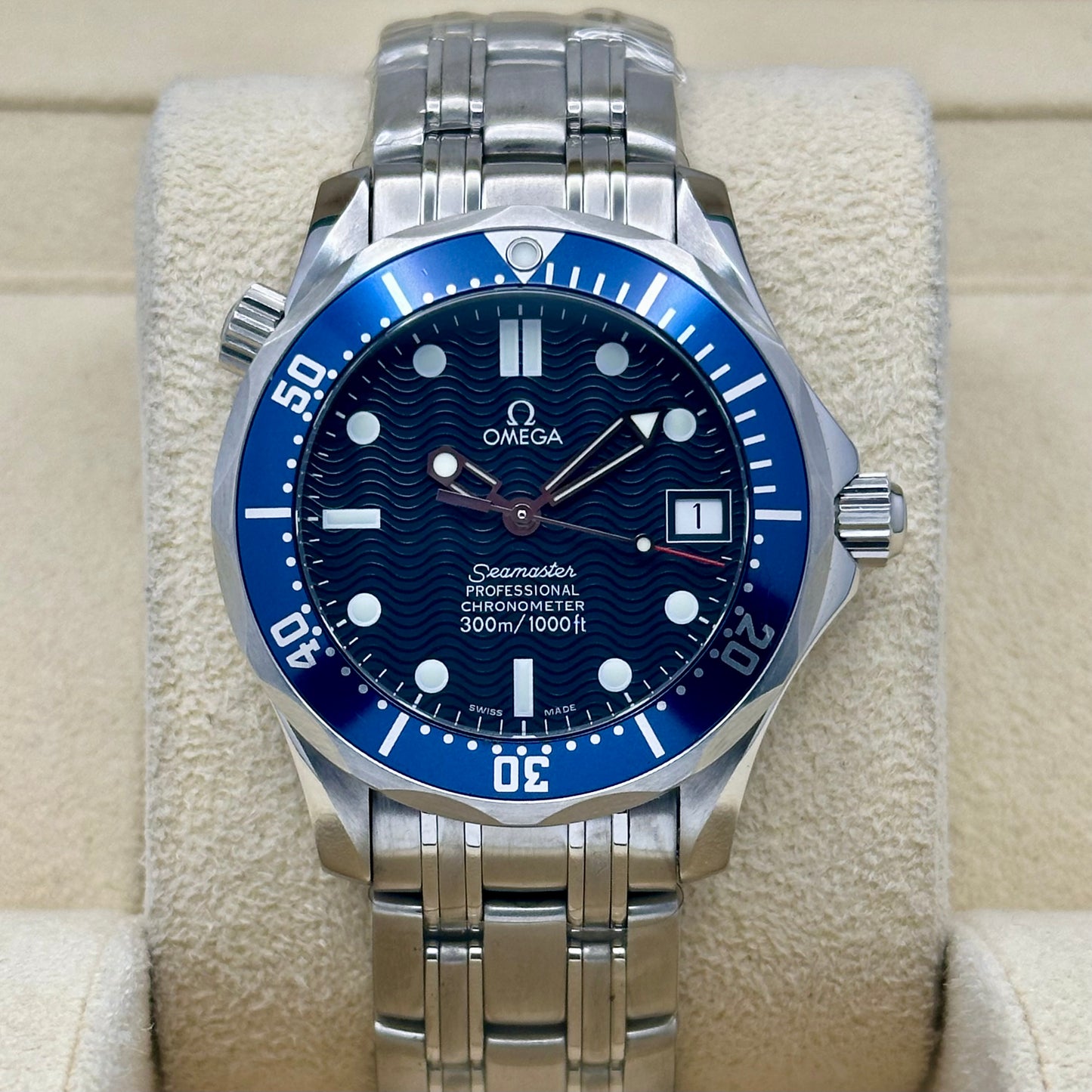 Seamaster 300M Blue Wave Dial 36MM Ref 2551.80.00