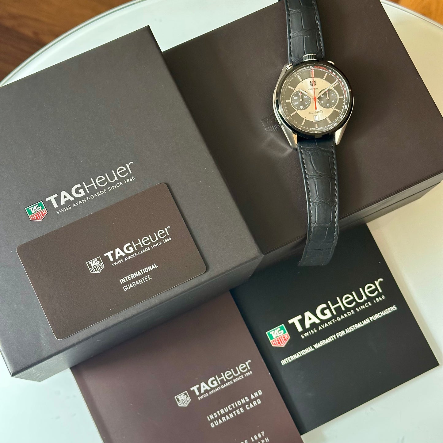 Carrera Calibre 1887 Jack Heuer Edition Ref CAR2C11.FC6327 2014