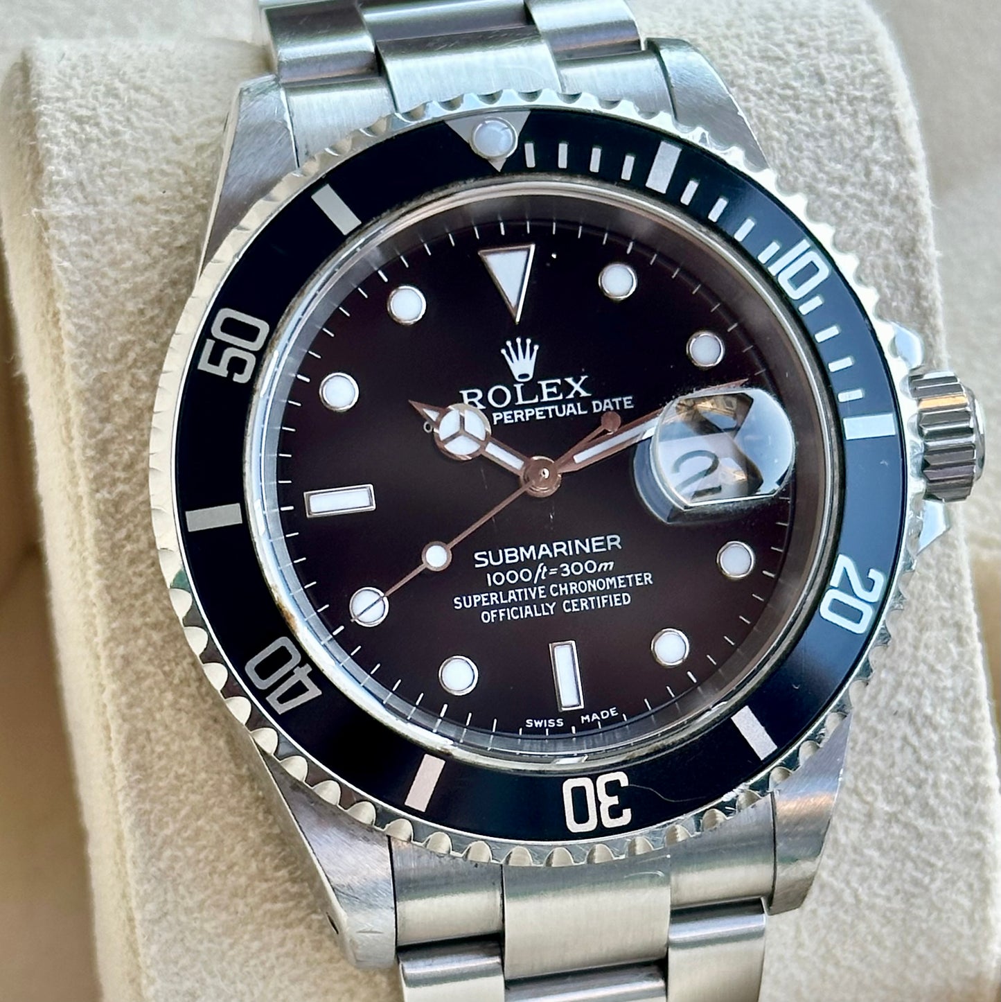 Submariner Date Ref 16610 2001