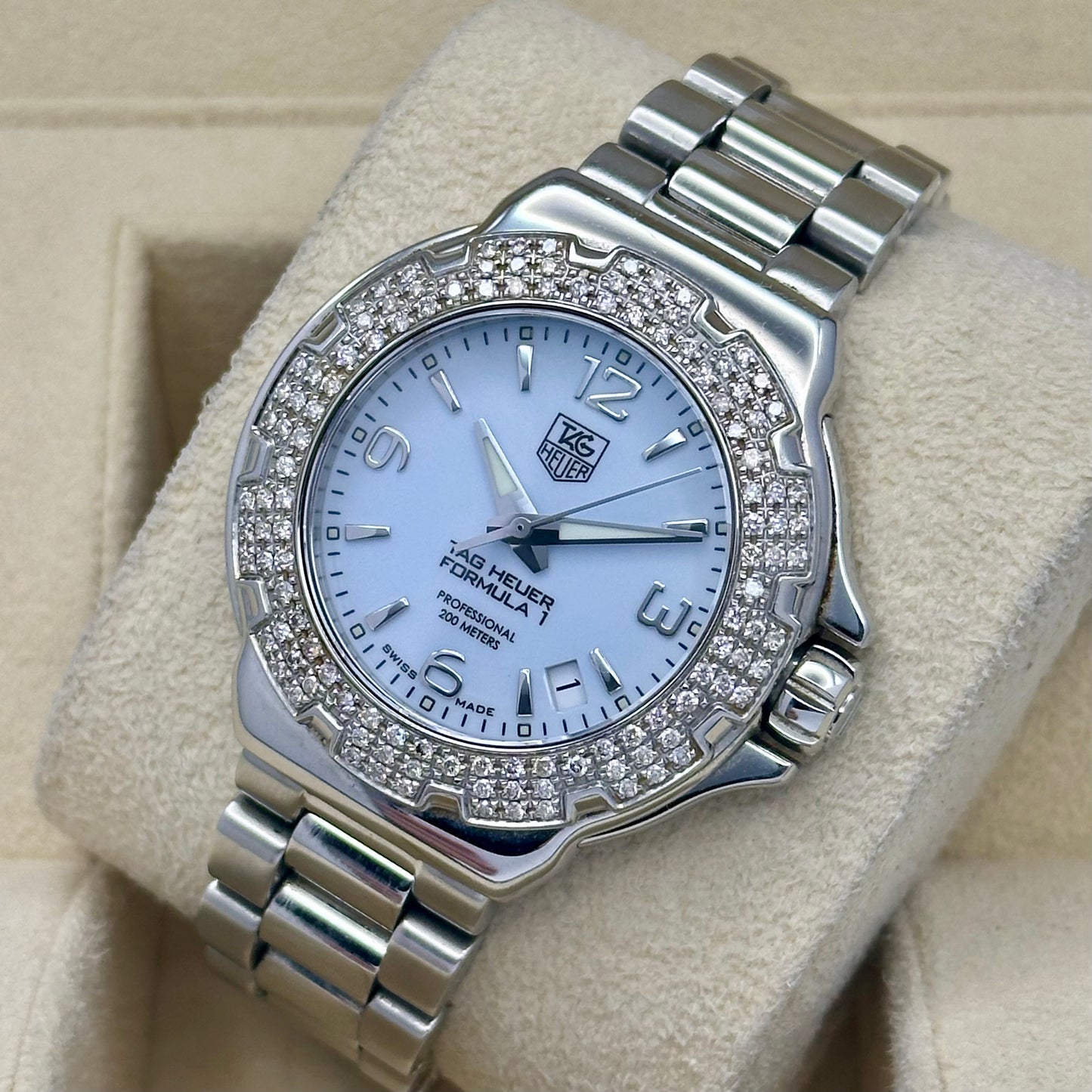 Forumula 1 Ladies Factory Diamond Bezel Ref WAC1215.BA0852 2011