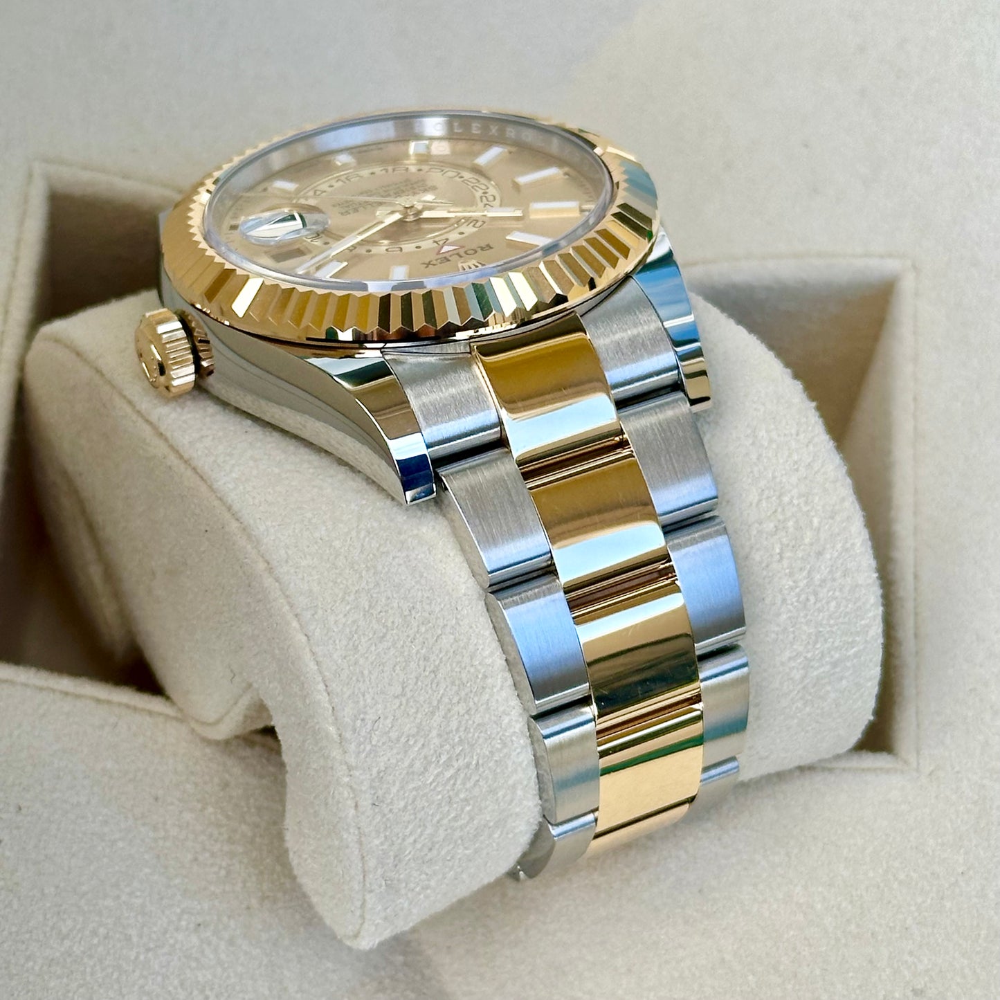 Sky-Dweller Champagne Two Tone Ref 326933 2022