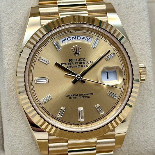 Day-Date 40 Champagne Baguettes Ref 228238 2022