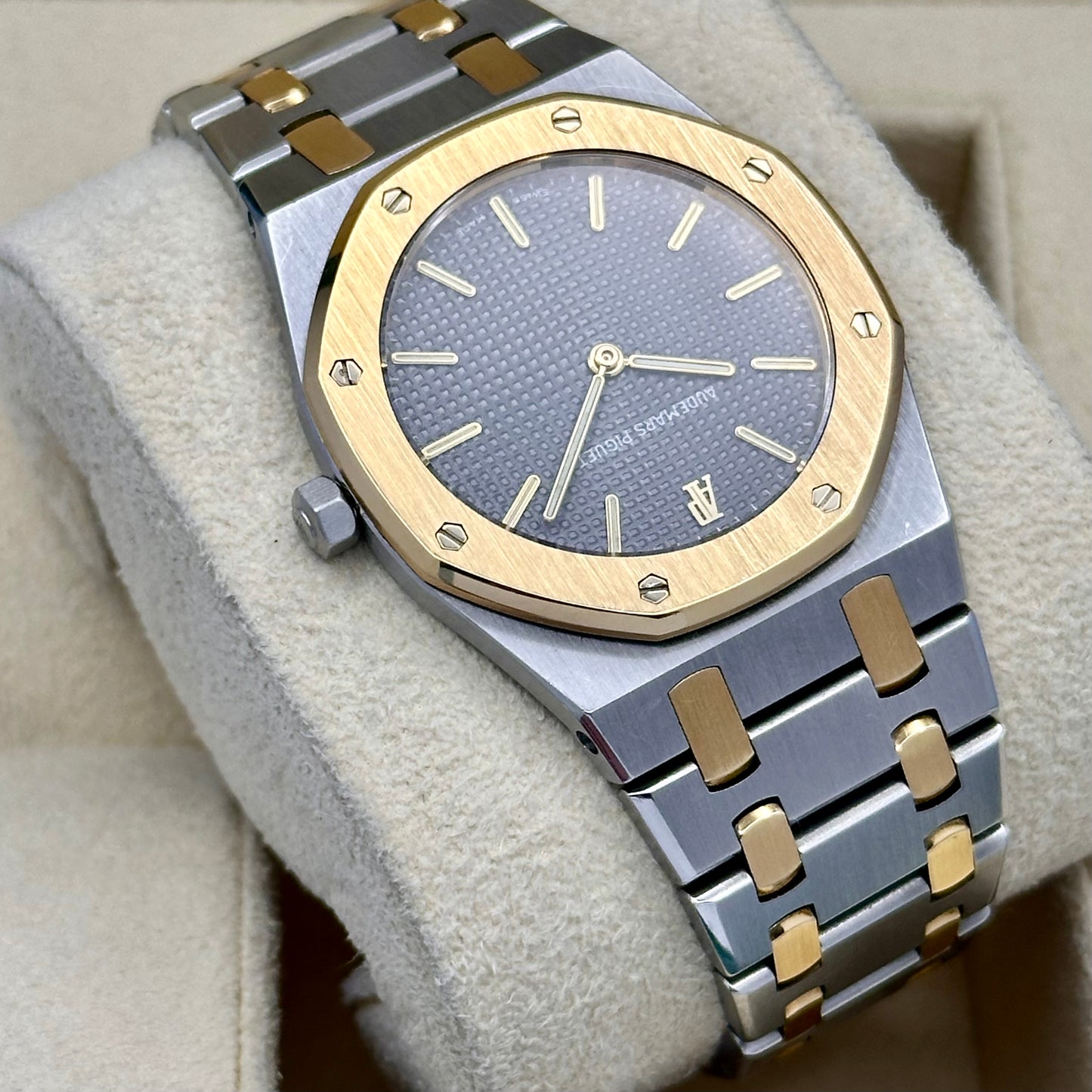 Royal Oak Grey Dial 18K Yellow Gold Two Tone Ref 56303SA 1990