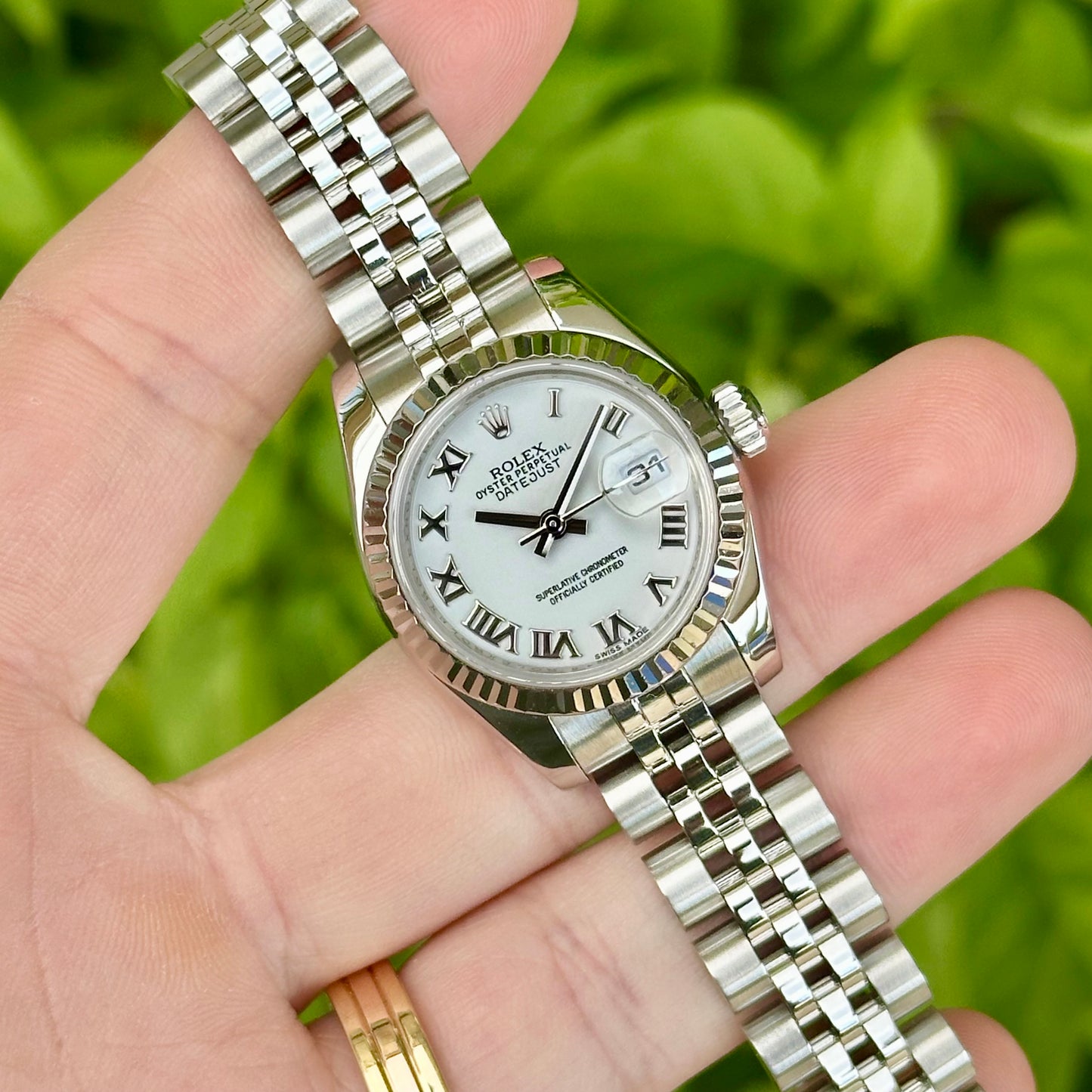 Lady-Datejust 26 White Romans Ref 179174 2016