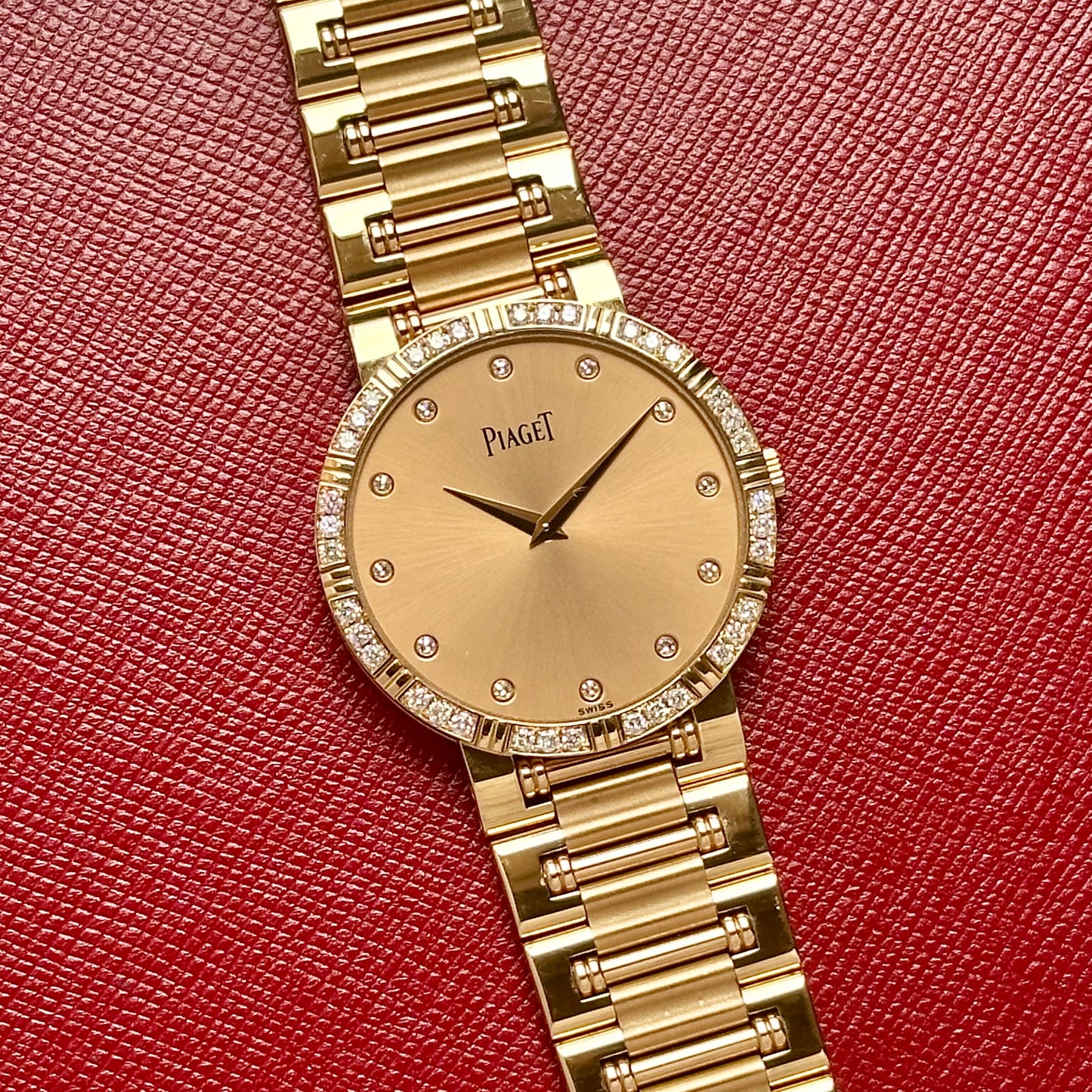 Dancer Factory Diamond Bezel 18K Rose Gold Ref G0A26507 2011
