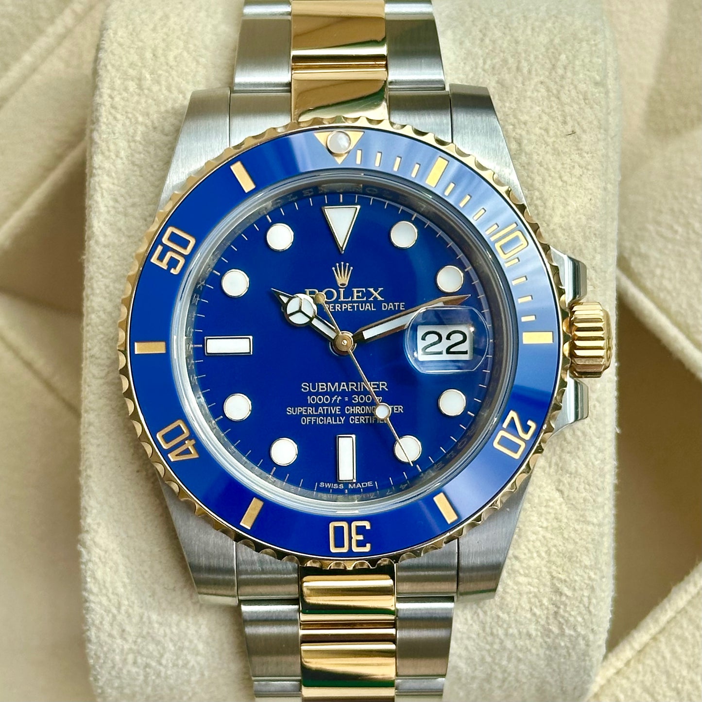 Submariner Bluesy Ref 116613LB 2012 (RSC 2023)