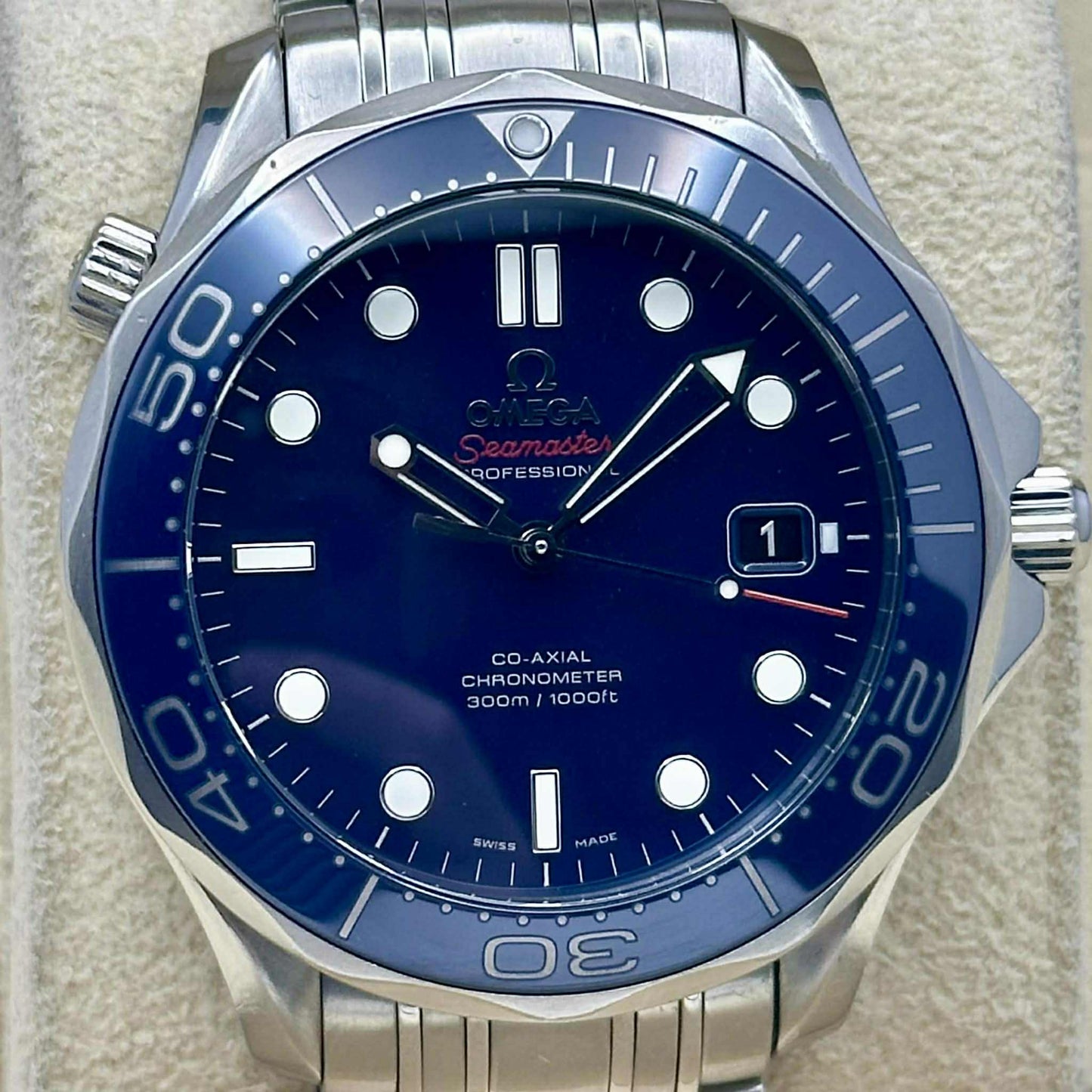 Seamaster Professional 300 Co-Axial Blue Ceramic Ref 212.30.41.20.03.001 2015