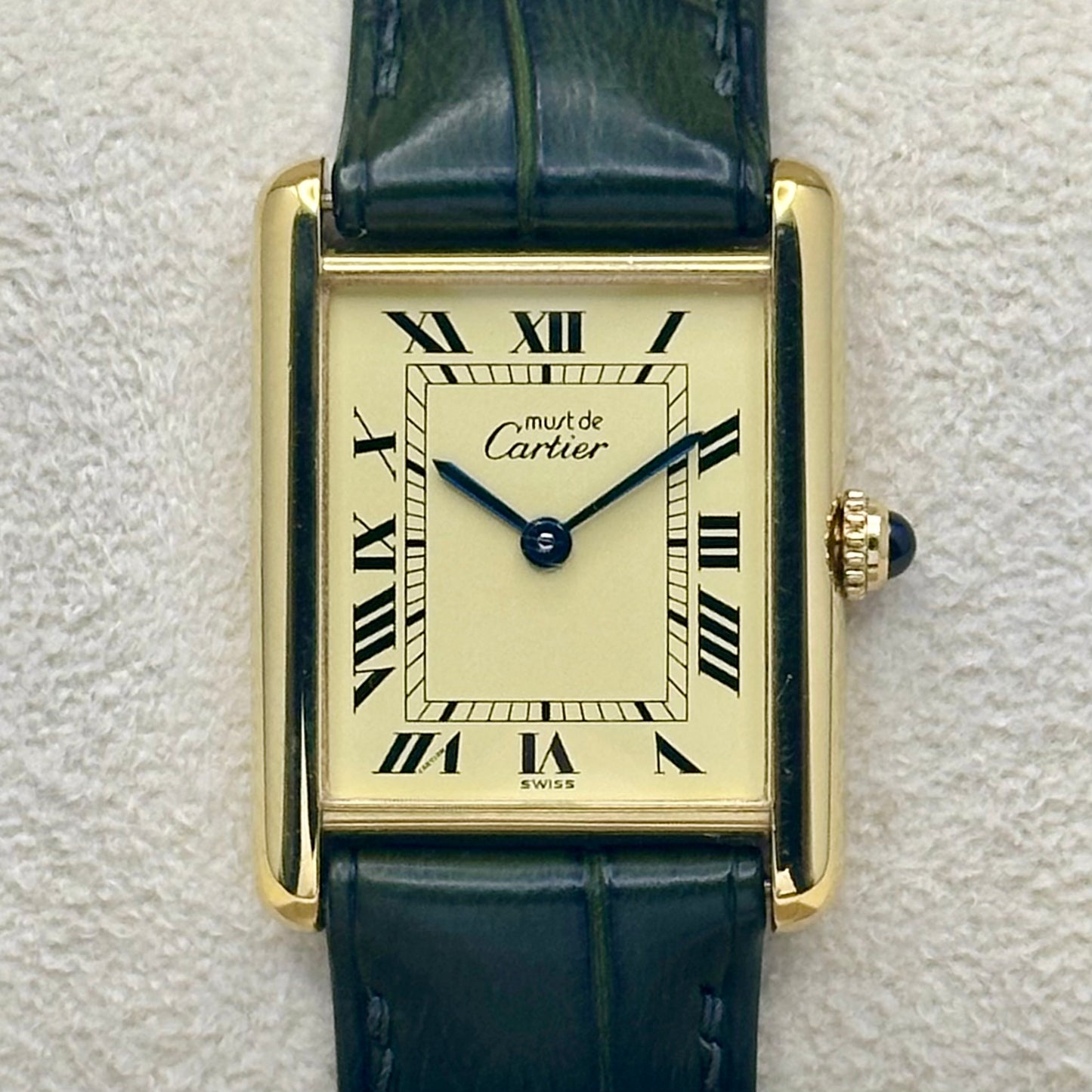 Tank Must Vermeil Large Ivory Romans Ref 59005 1996