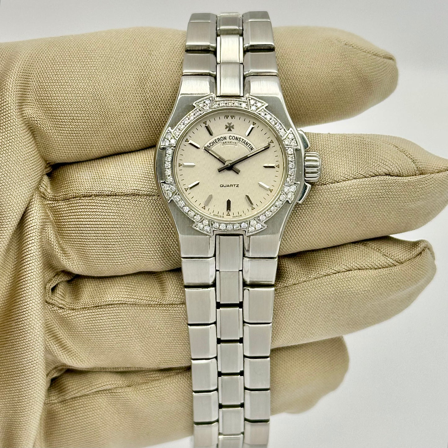 Overseas Factory Diamond Bezel Ref 16050 2005