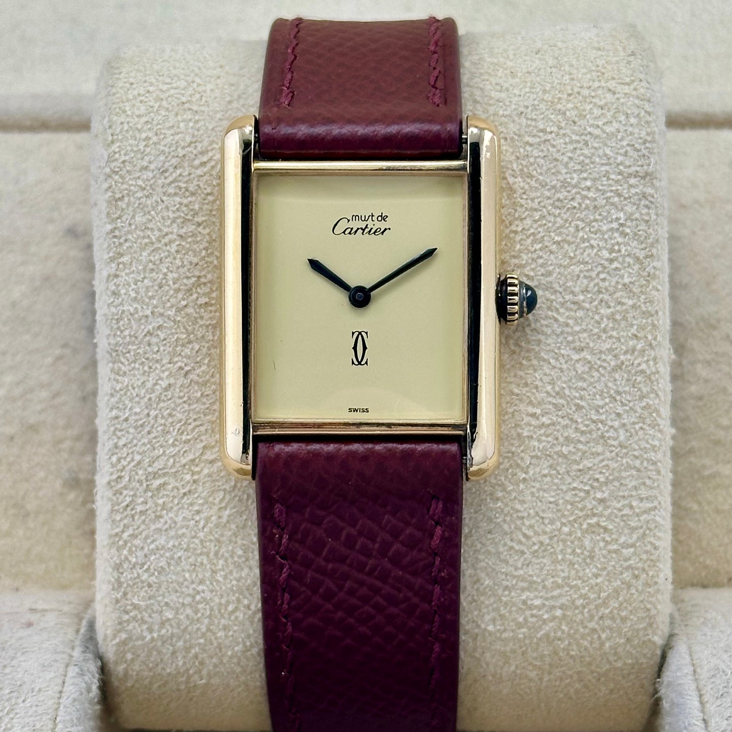 Tank Must Large Lemon Dial Manual Winding