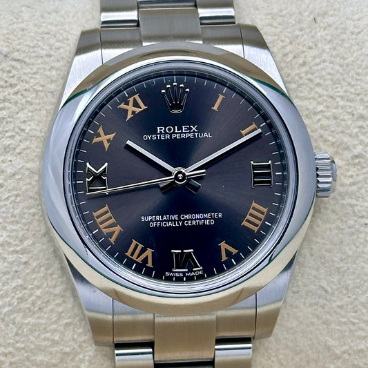 Oyster Perpetual 31 Grey Romans Ref 177200 2019