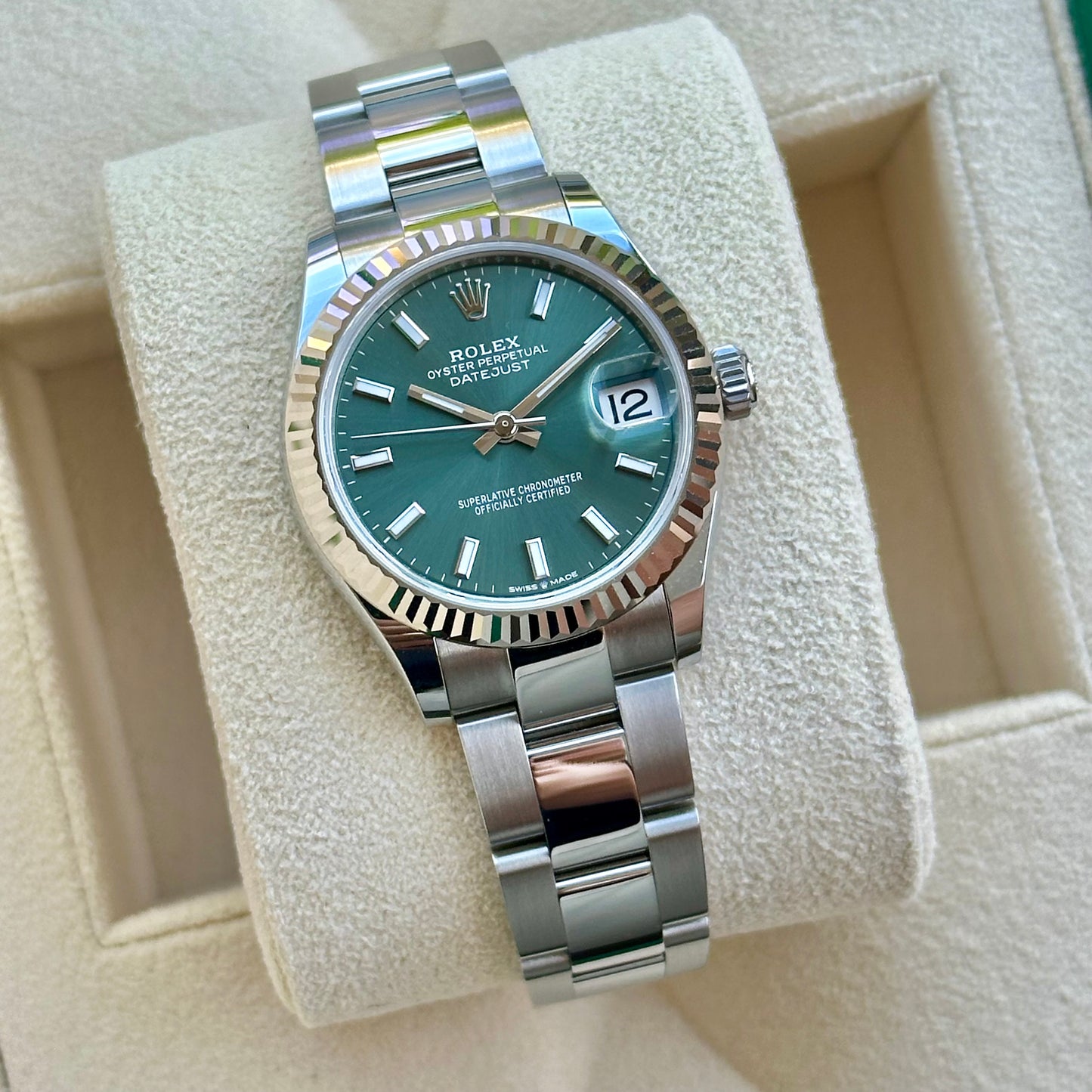 Datejust 31 Mint Green Ref 278274 2023