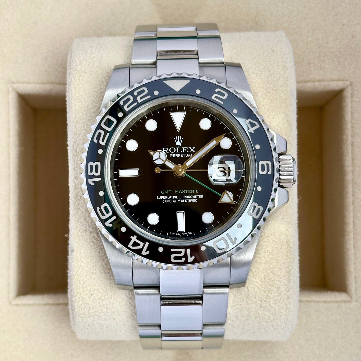 GMT Master II Green Arrow Ref 116710LN 2009