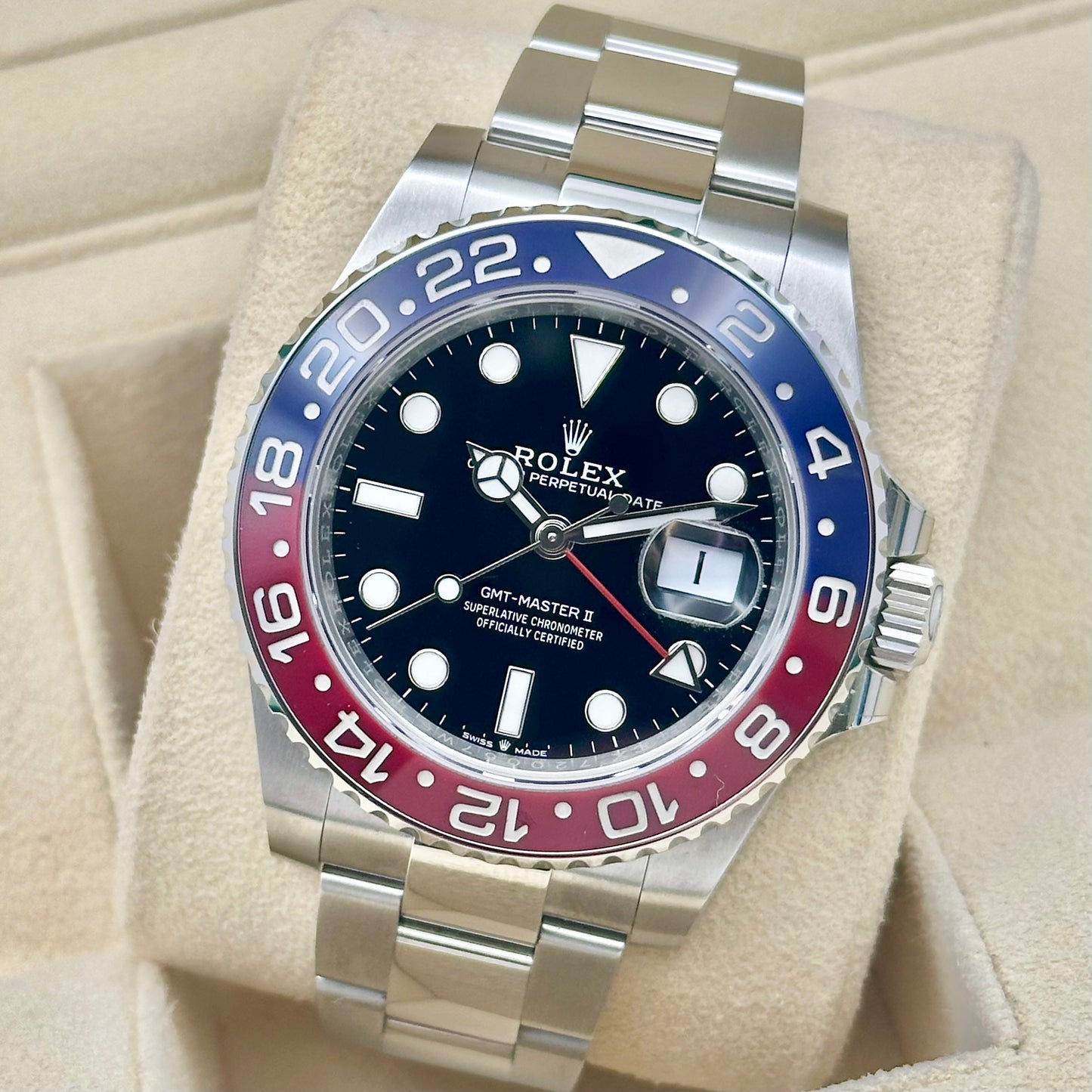 GMT Master II Pepsi Ref 126710BLRO 2022