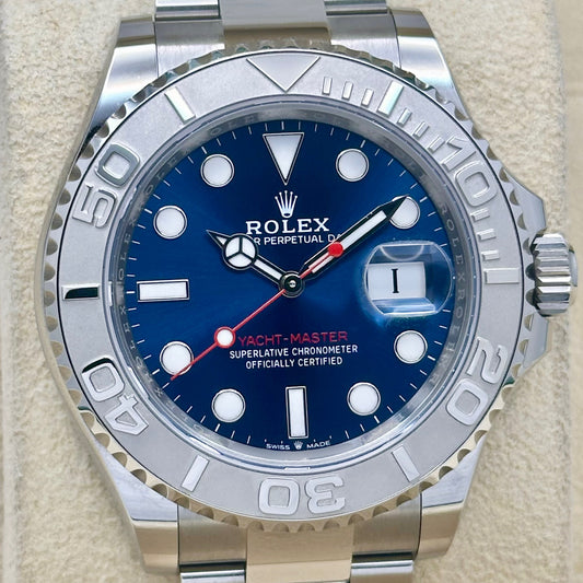 Yacht-Master 40 Platinum Blue Ref 126622 2025