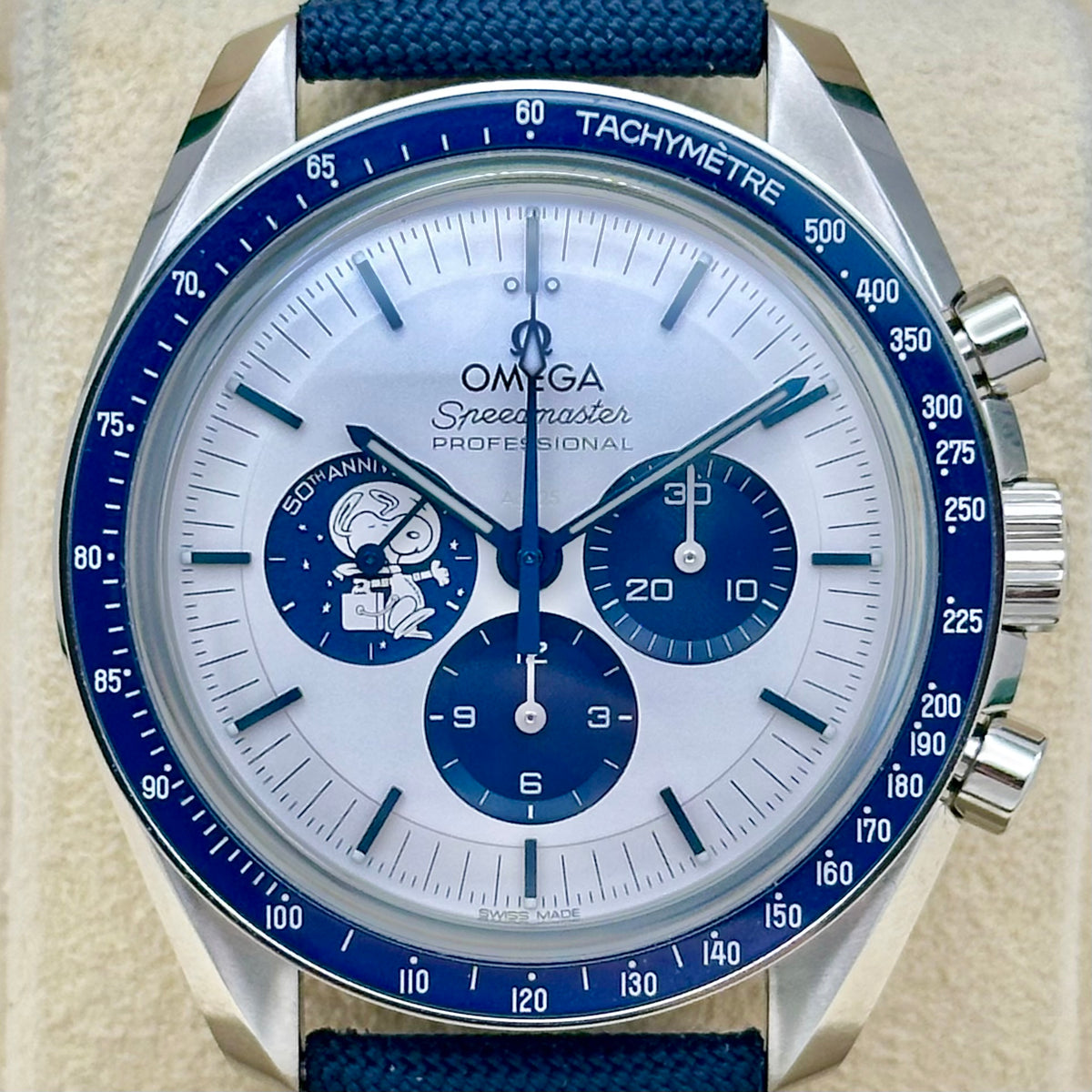 Speedmaster Anniversary Series Silver Snoopy Ref  310.32.42.50.02.001 2026