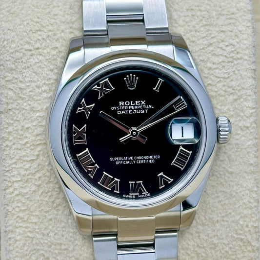 Datejust 31 Black Romans Ref 178240 2019