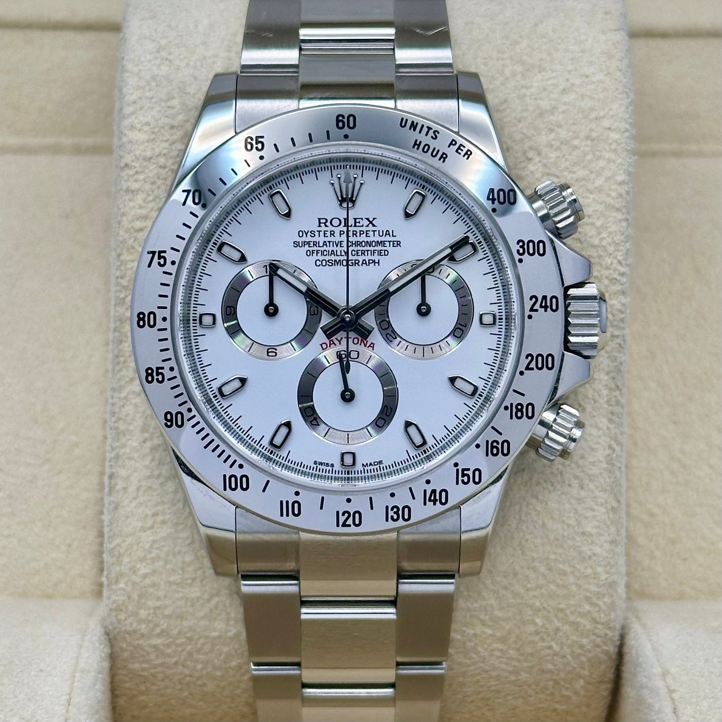 Cosmograph Daytona White APH Ref 116520 2013
