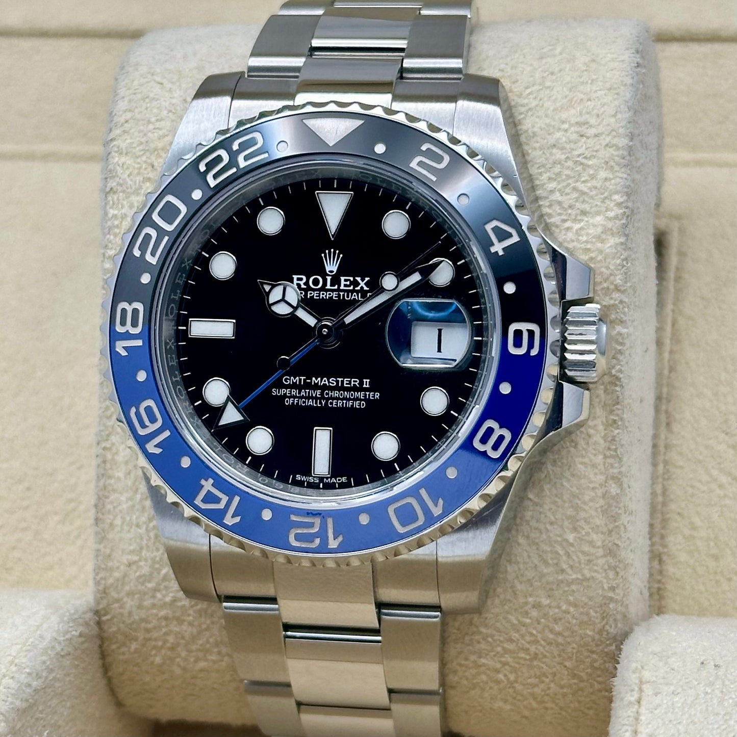 (ON HOLD) GMT Master II Batman Ref 116710BLNR 2017