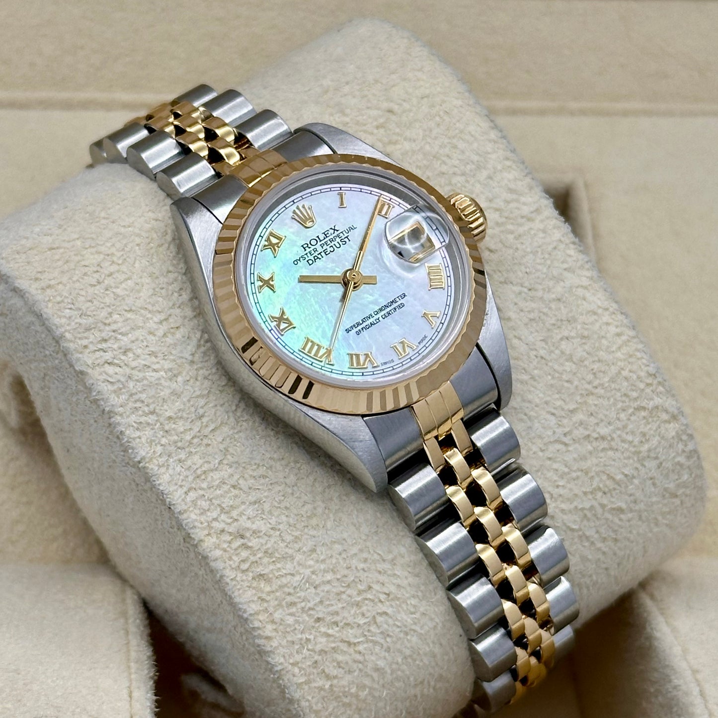 Lady-Datejust 26 Mother Of Pearl Romans Ref 79173 1999