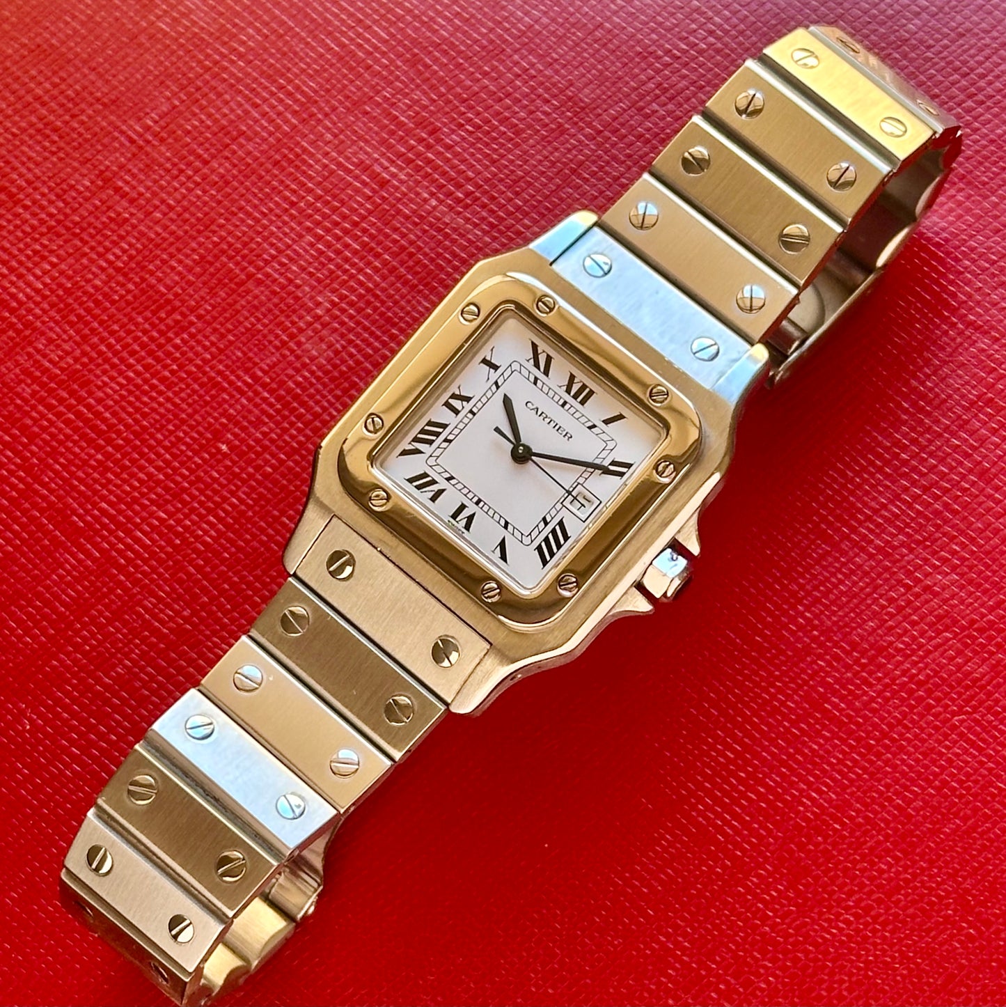 Santos Carrée Large White Romans Ref 2960
