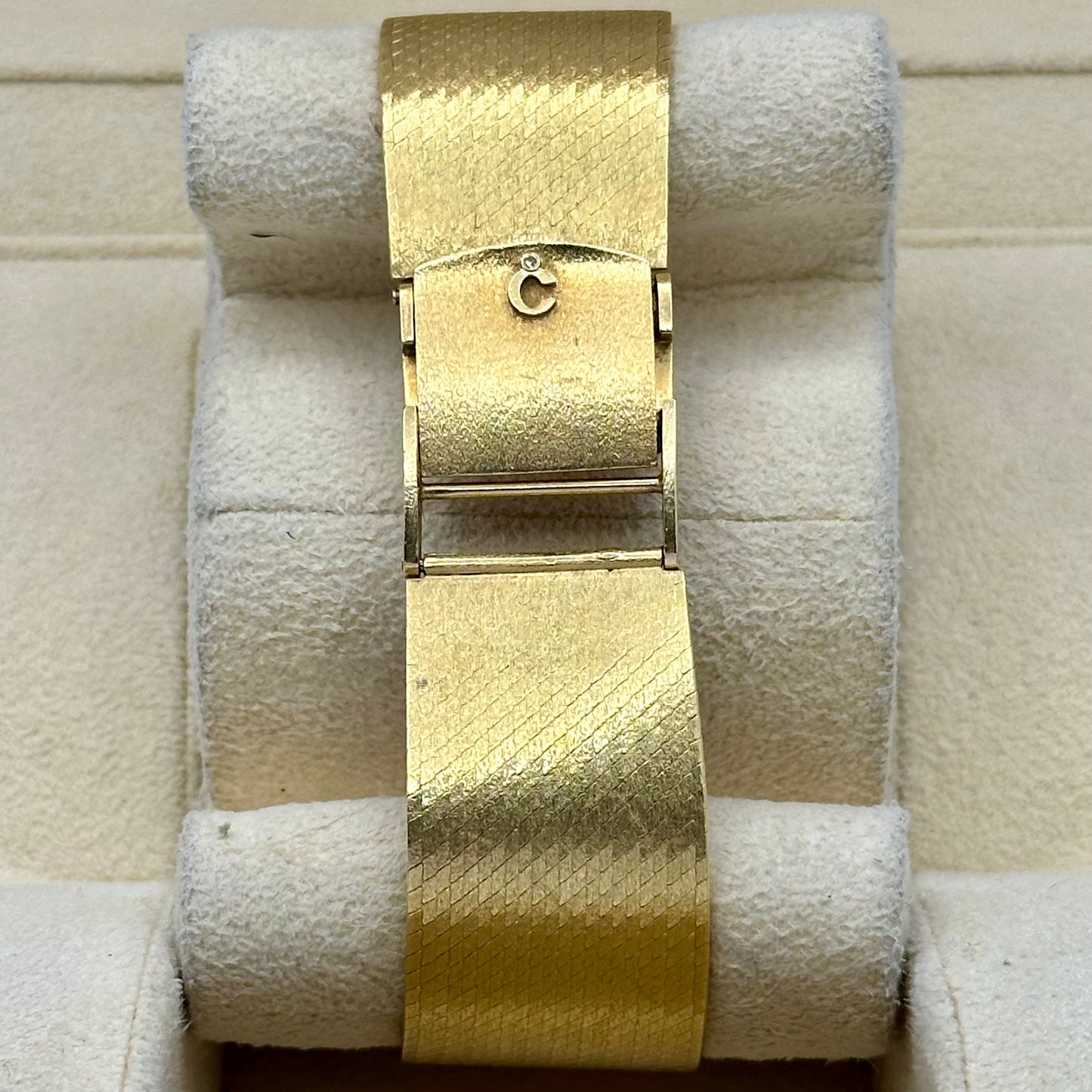 Happy Diamonds Black Onyx 18K Yellow Gold Manual Winding Ref 2106