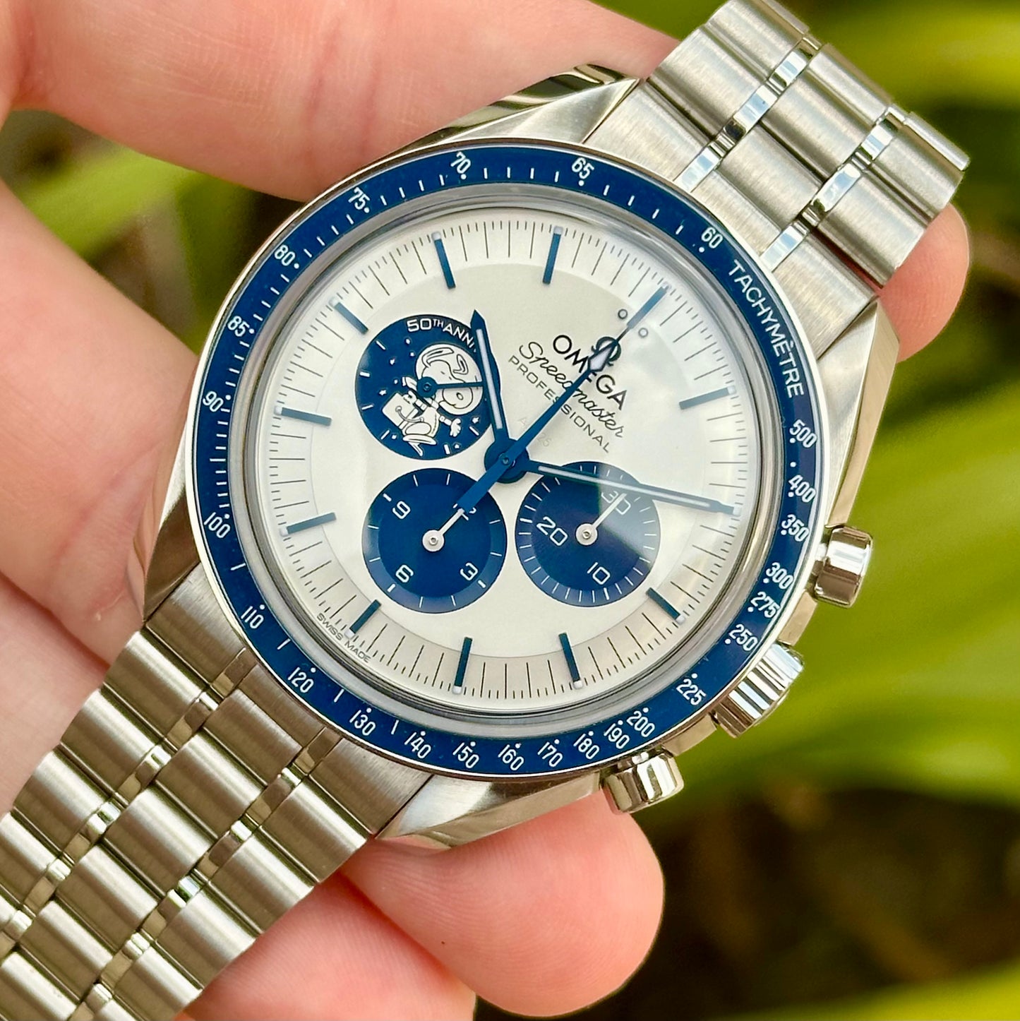 Speedmaster Anniversary Series Silver Snoopy Ref 
310.32.42.50.02.001 2022