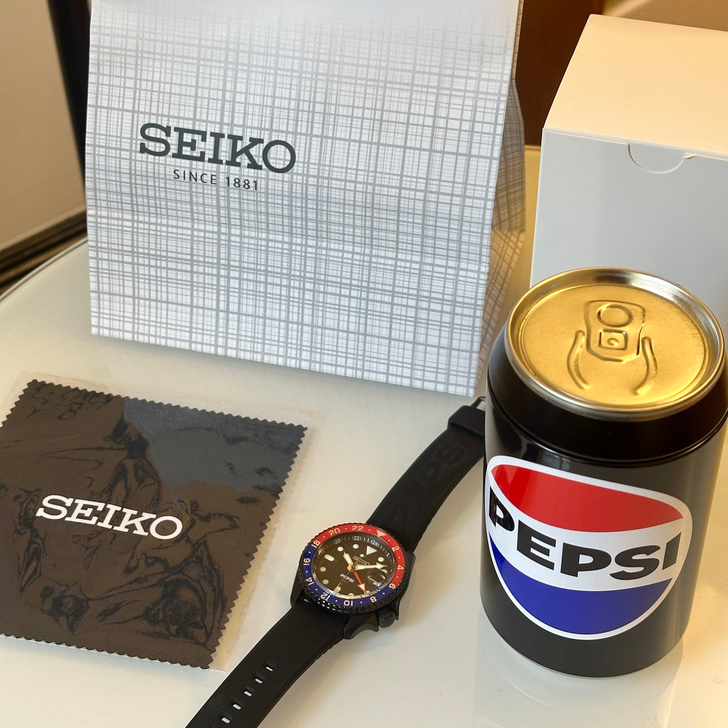 5 Sports Pepsi GMT Limited Edition Ref SSK047 4R34-00P0 2025