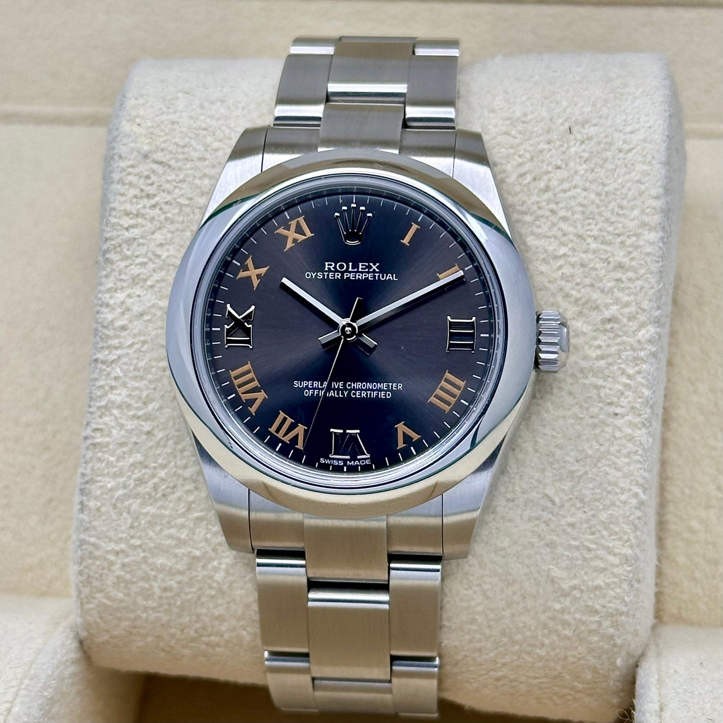 Oyster Perpetual 31 Grey Romans Ref 177200 2019