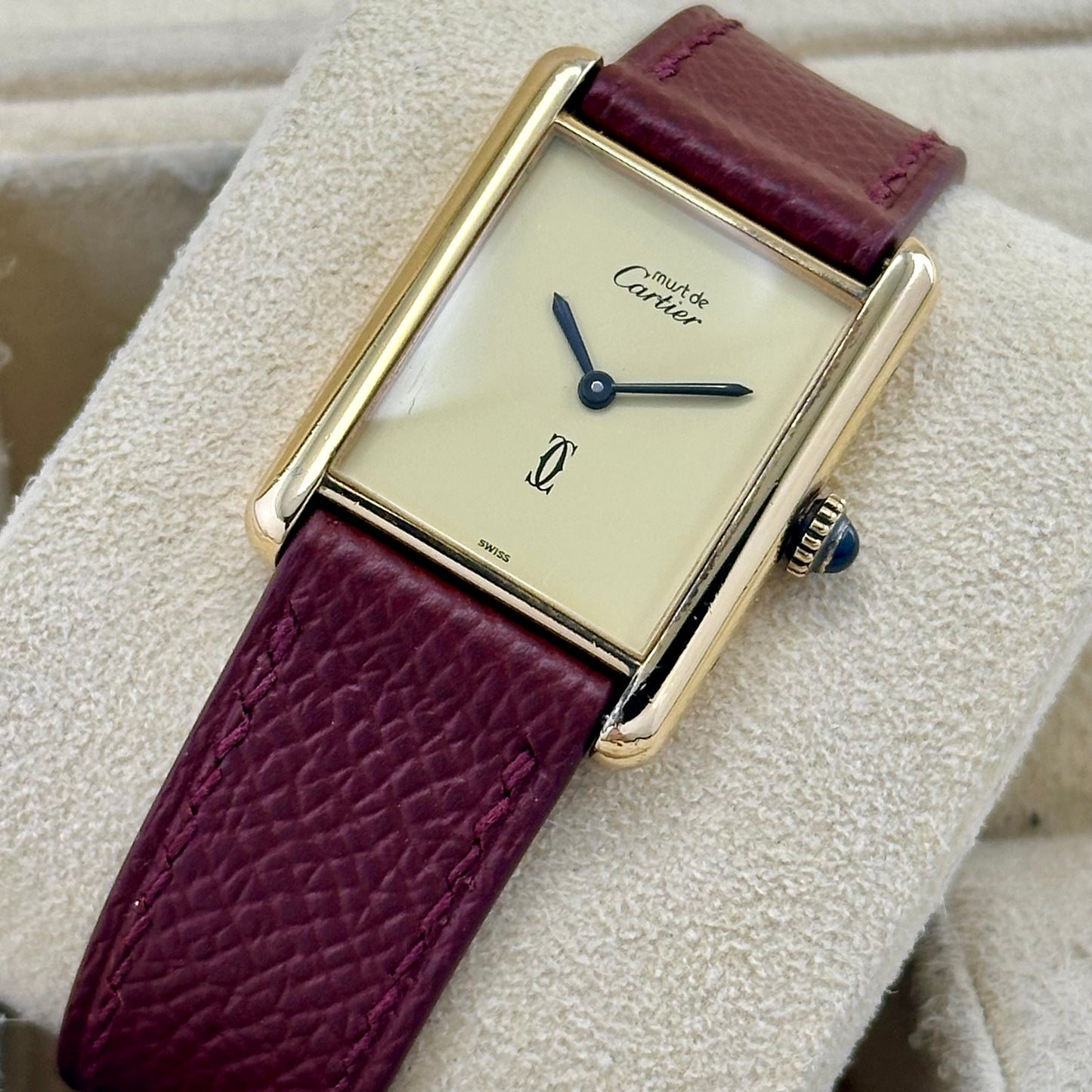 Tank Must Large Lemon Dial Manual Winding