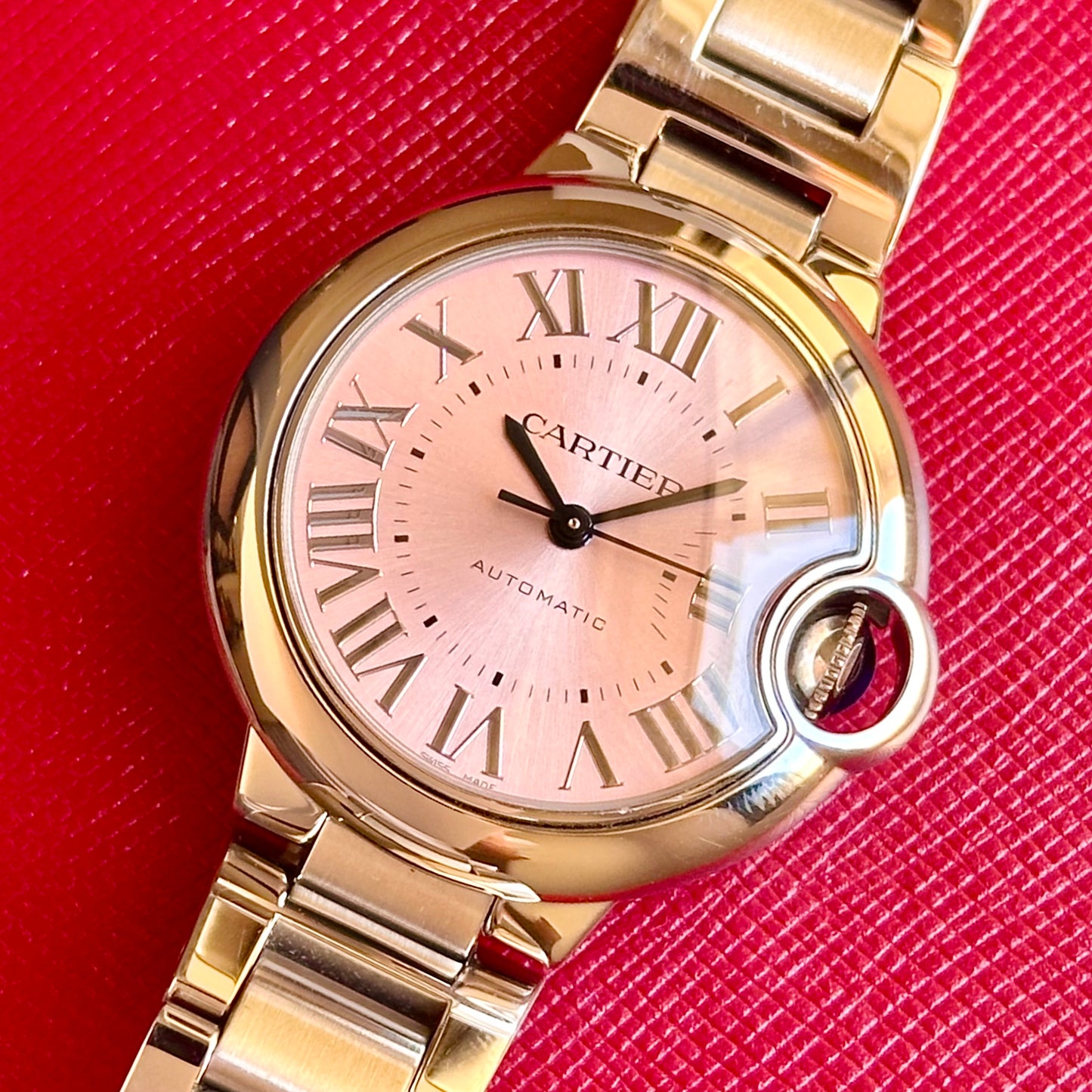 Ballon Bleu De Cartier Pink Romans Ref WSBB0068 2025