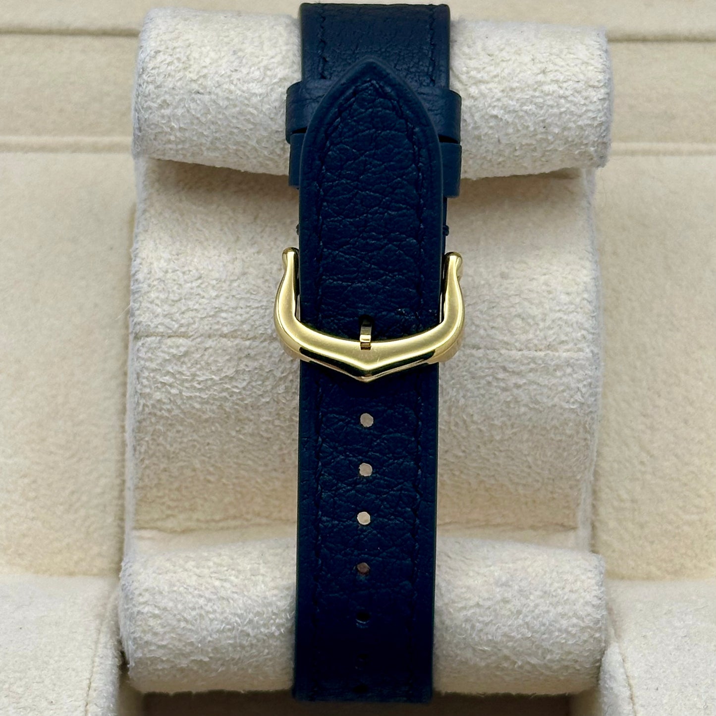 Tank Must De Cartier Large Lapis Blue Dial Manual Winding