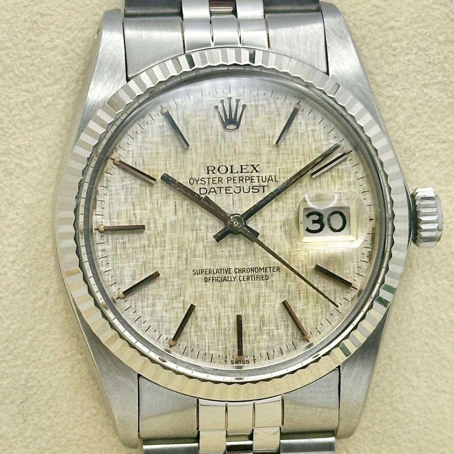 Datejust 36 Linen Ref 16014 1981