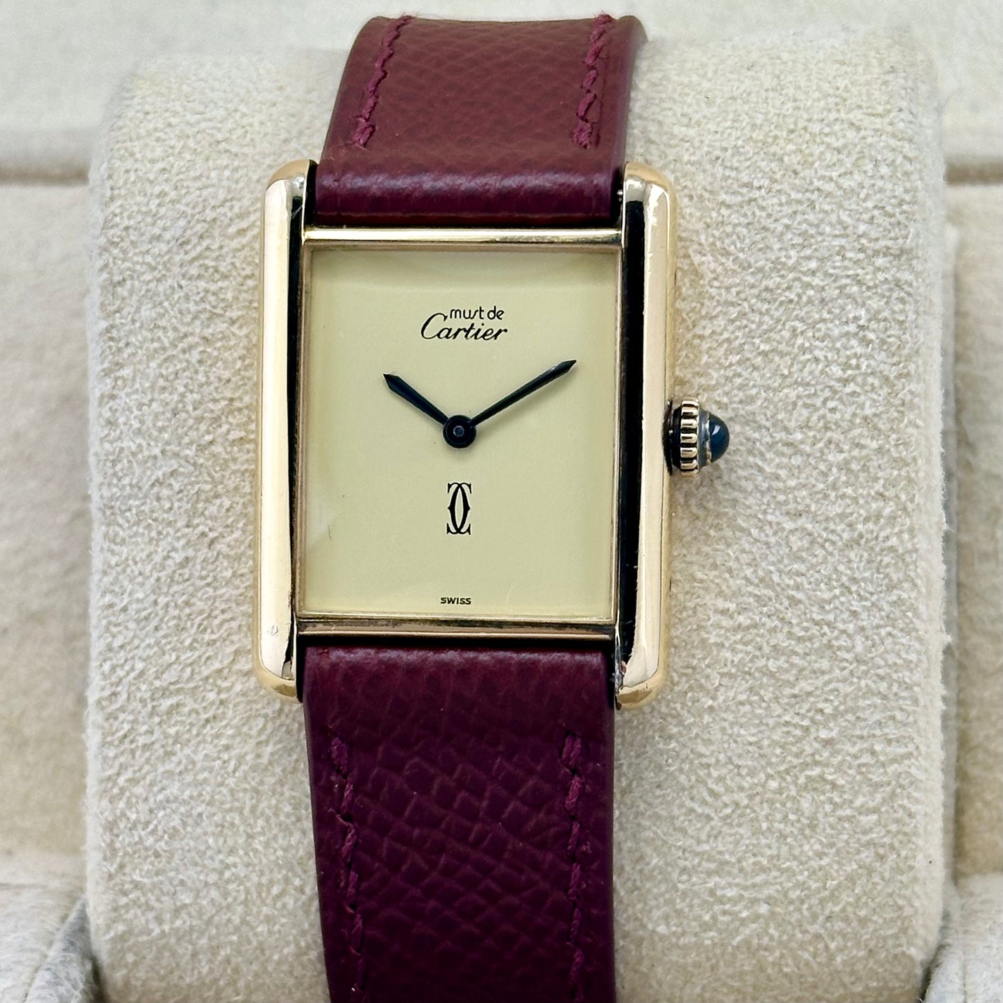 Tank Must Large Lemon Dial Manual Winding