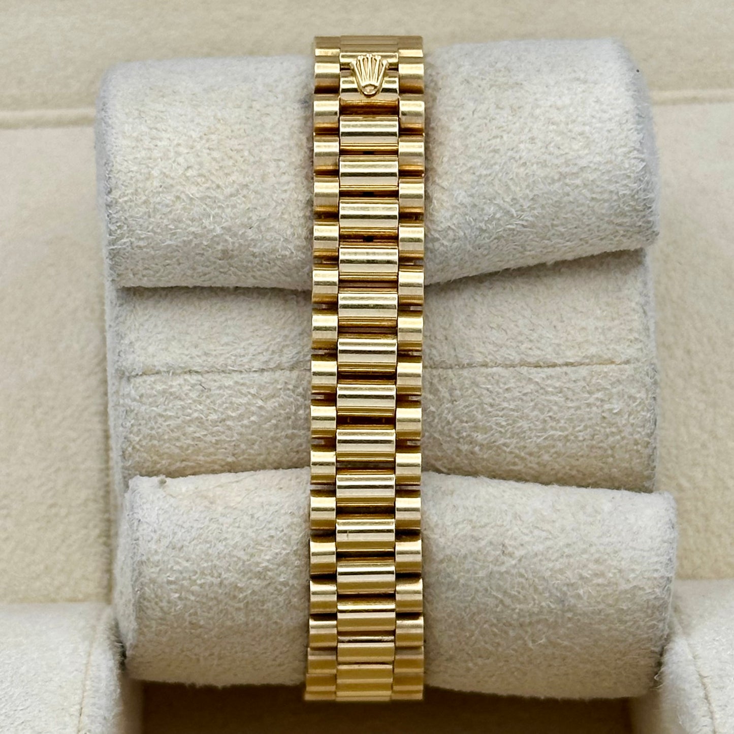 Lady-Datejust 26 Champagne Diamond 18K Yellow Gold President Ref 69178