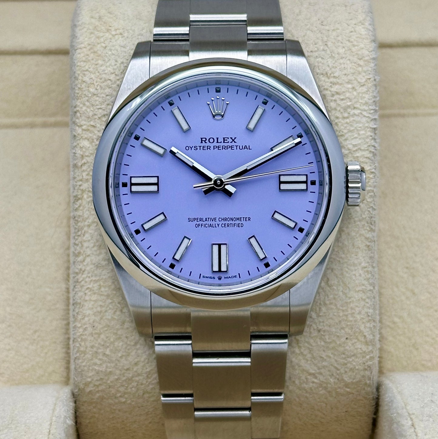 Oyster Perpetual 41 Lavender Dial Ref 134300 2025