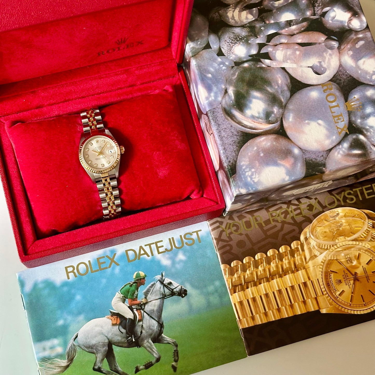 Lady-Datejust 26 Silver Big Diamond Ref 79173 2000
